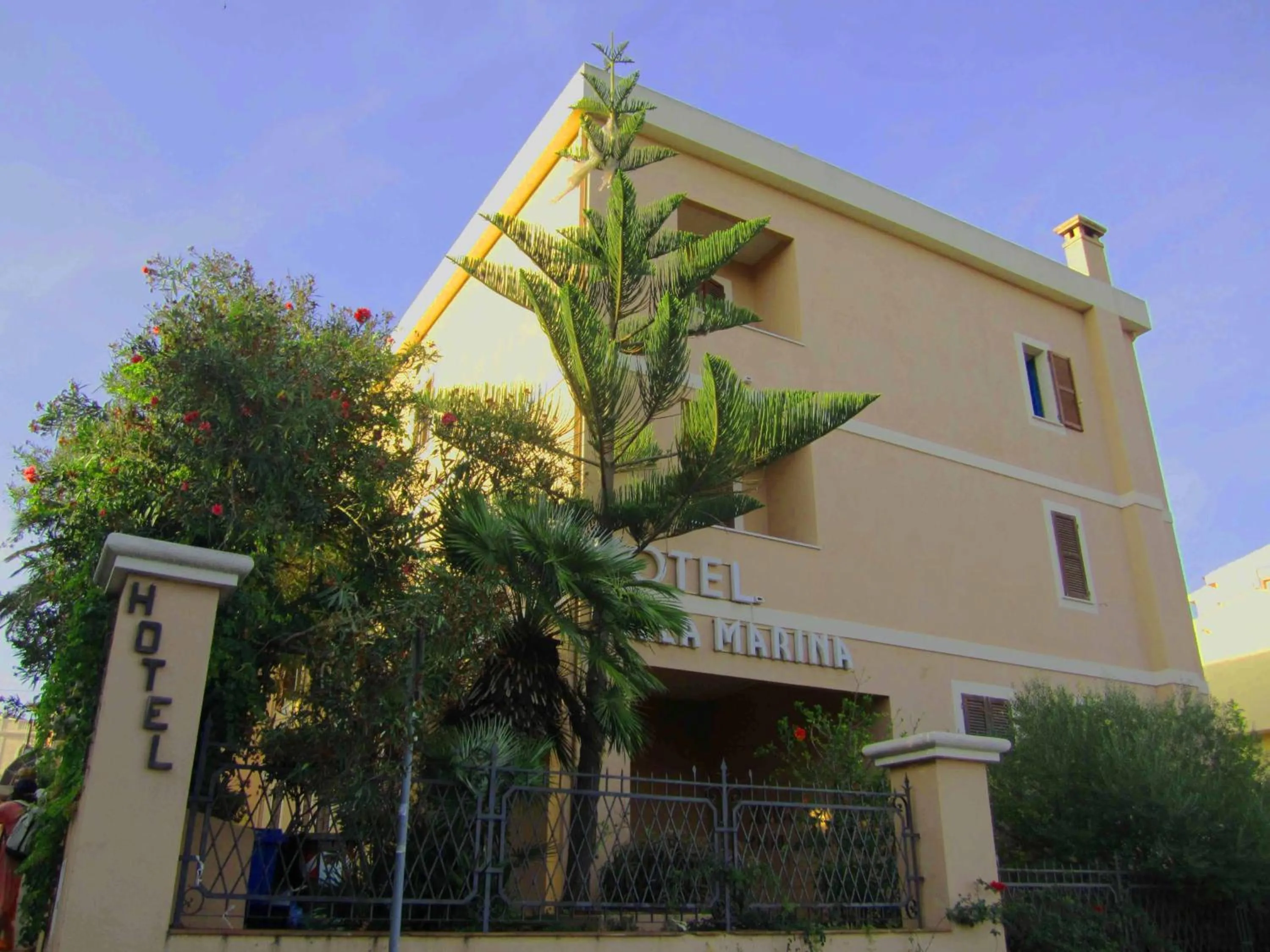 Facade/entrance in Hotel Villa Marina