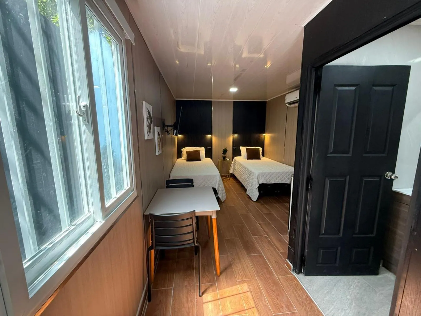 Photo of the whole room, Bed in VUE by The Cabins