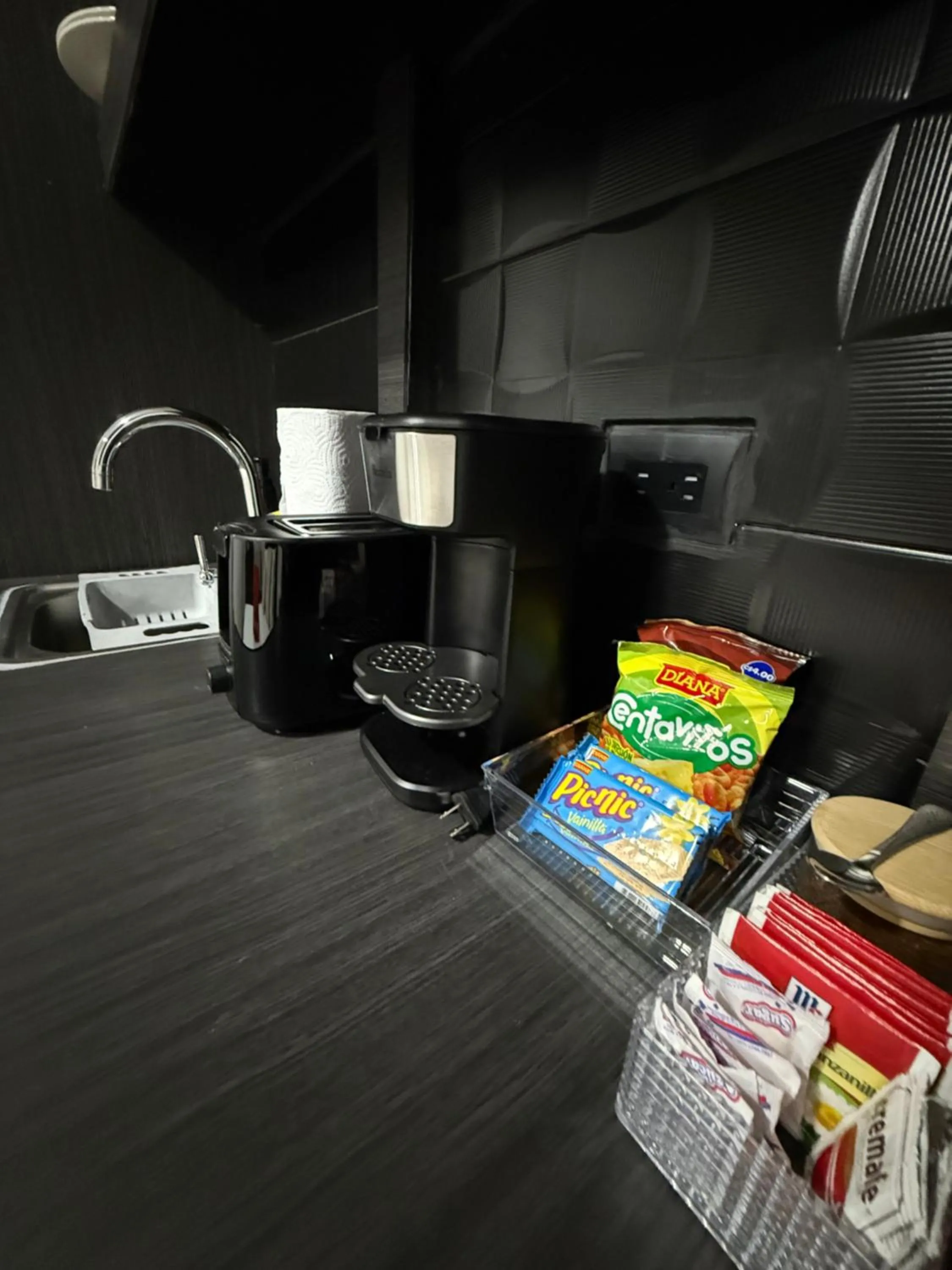 Coffee/tea facilities in VUE by The Cabins