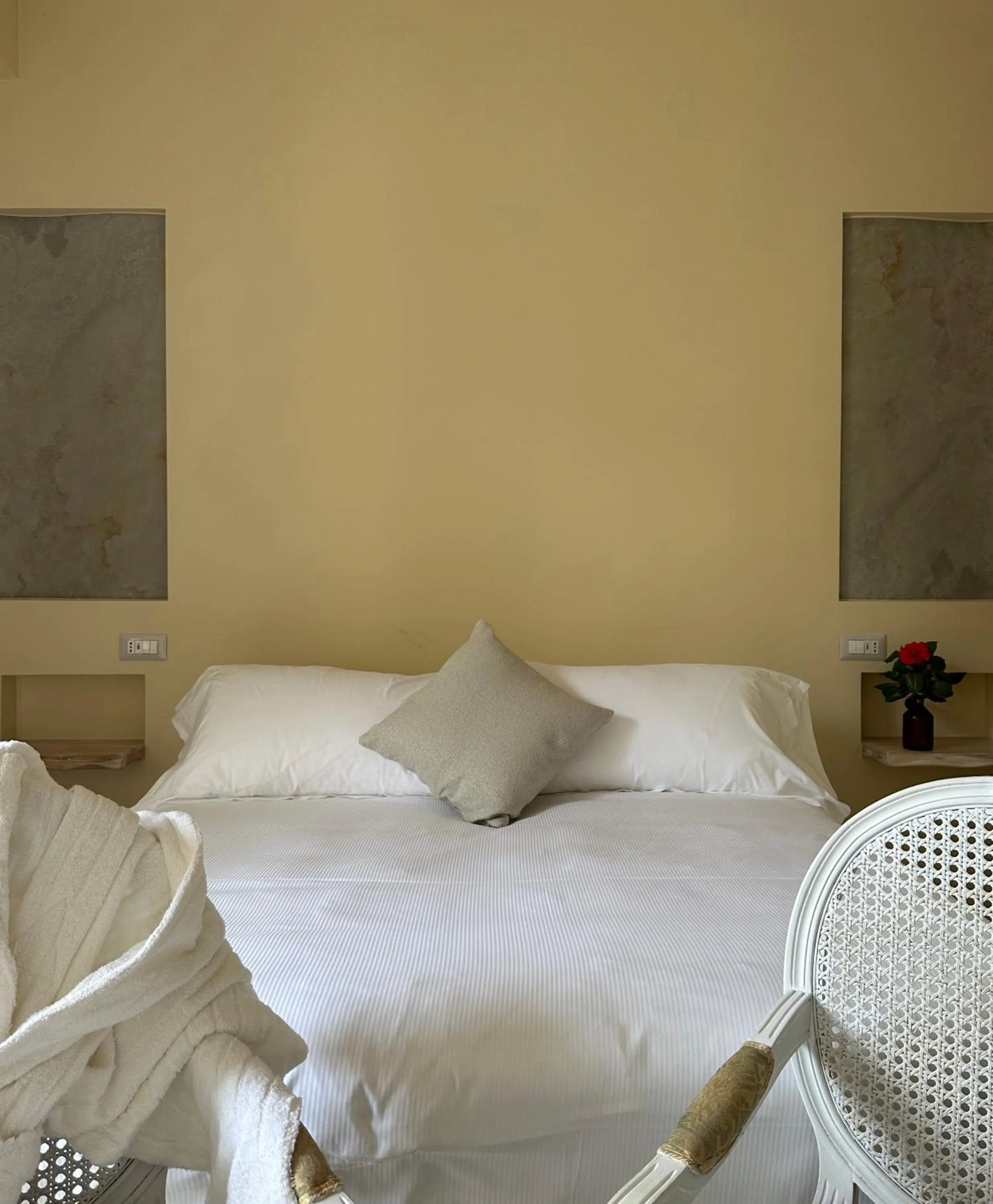 Bed in Hotel Atlantico