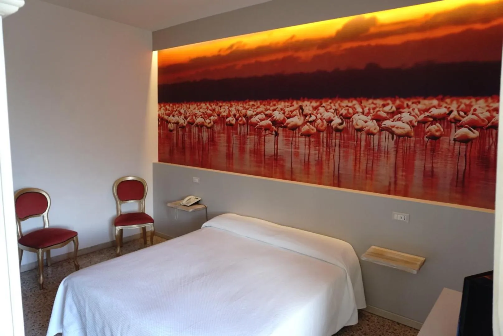 Bed in Hotel Atlantico