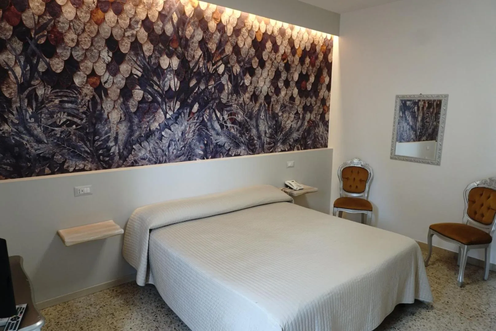 Bed in Hotel Atlantico