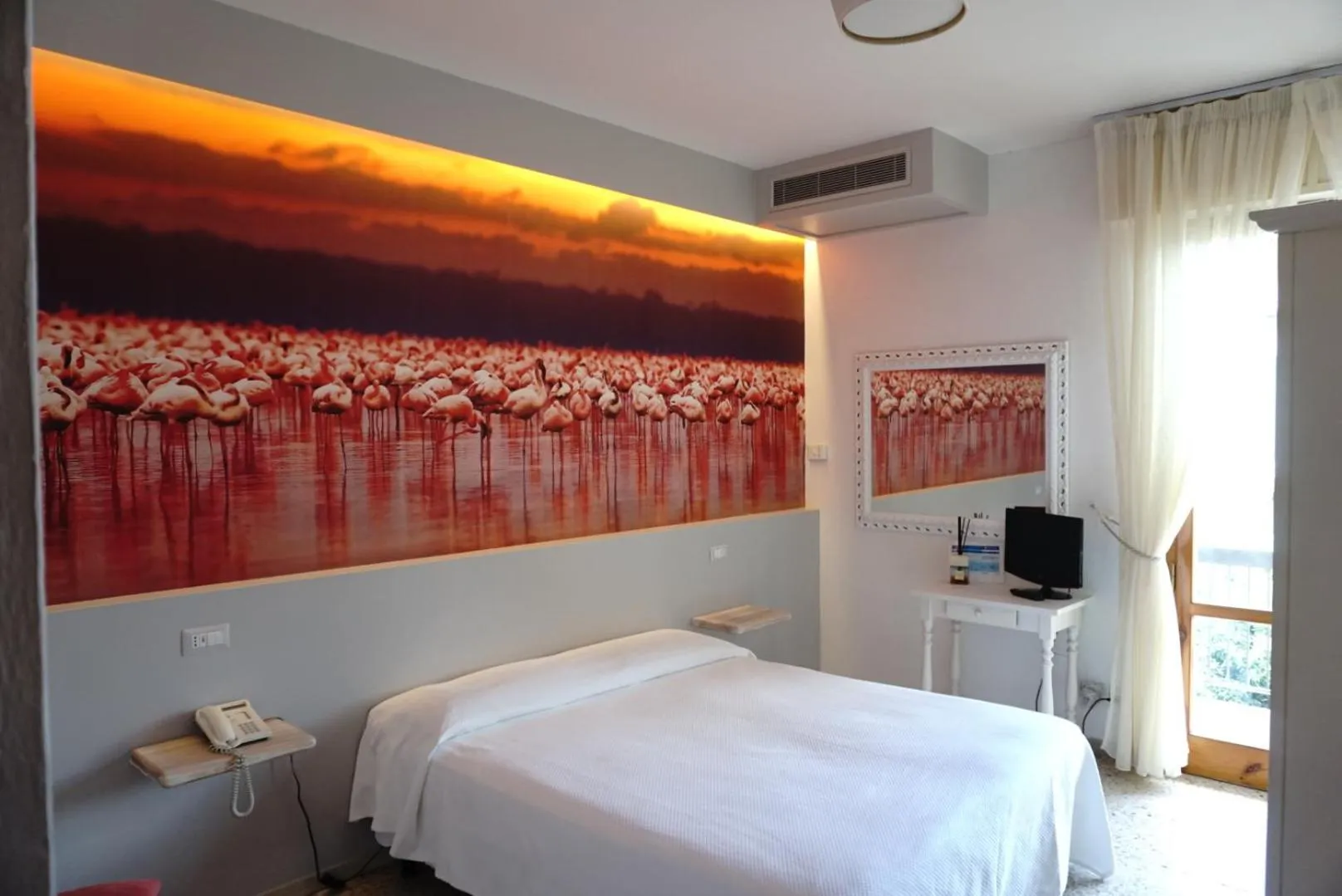 Bed in Hotel Atlantico