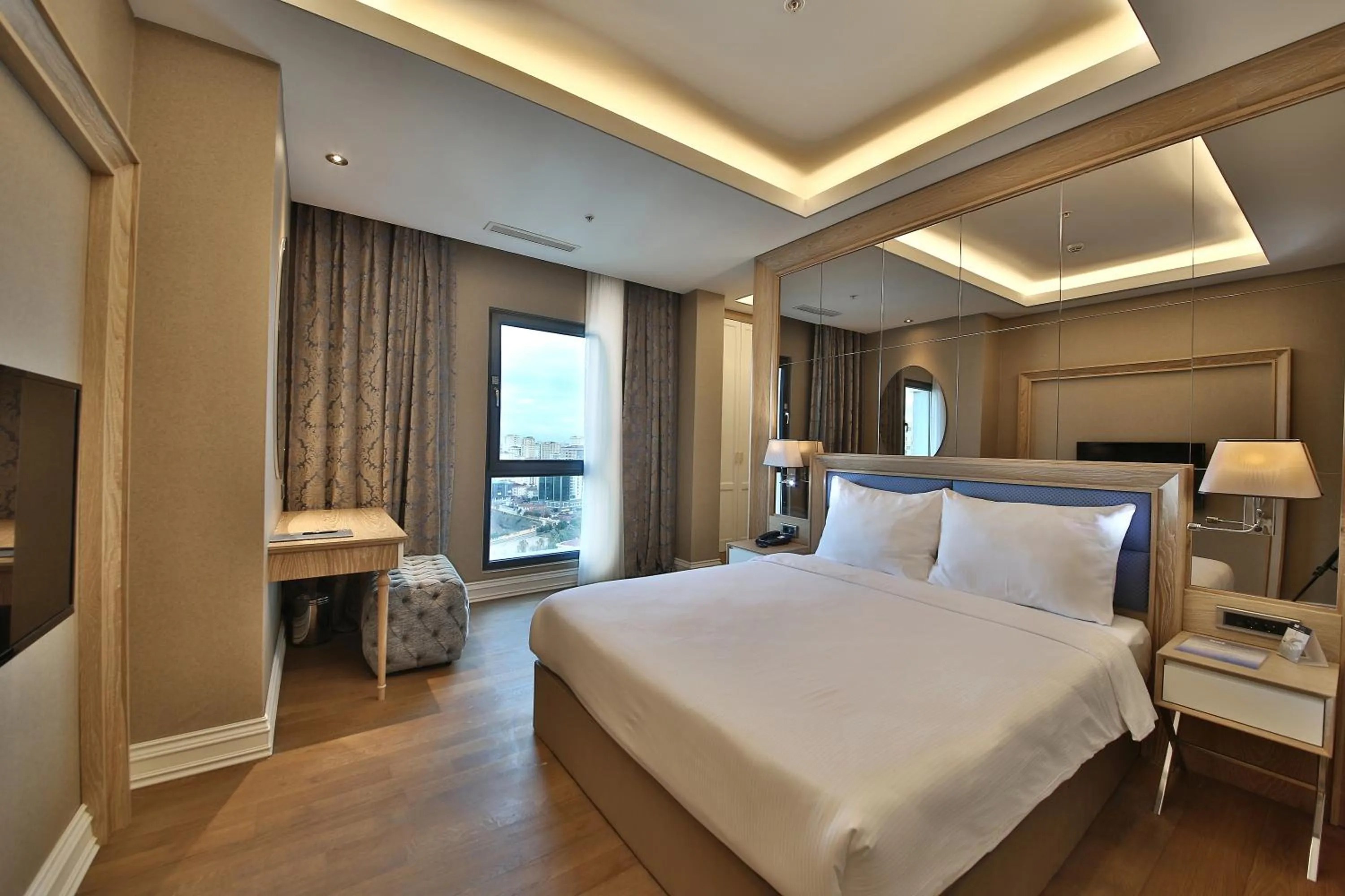 Bed in Bof Hotels Ceo Suites Atasehir