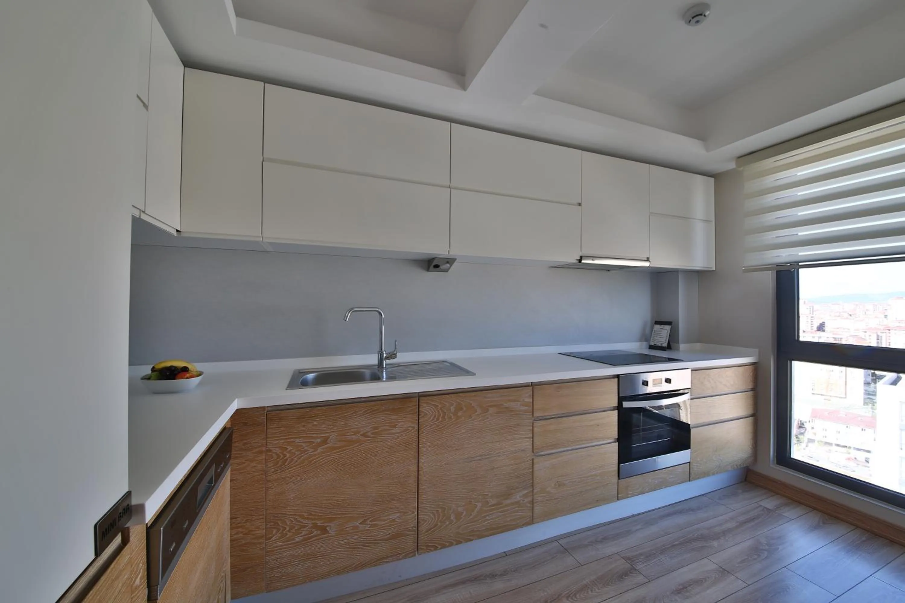 Kitchen or kitchenette in Bof Hotels Ceo Suites Atasehir