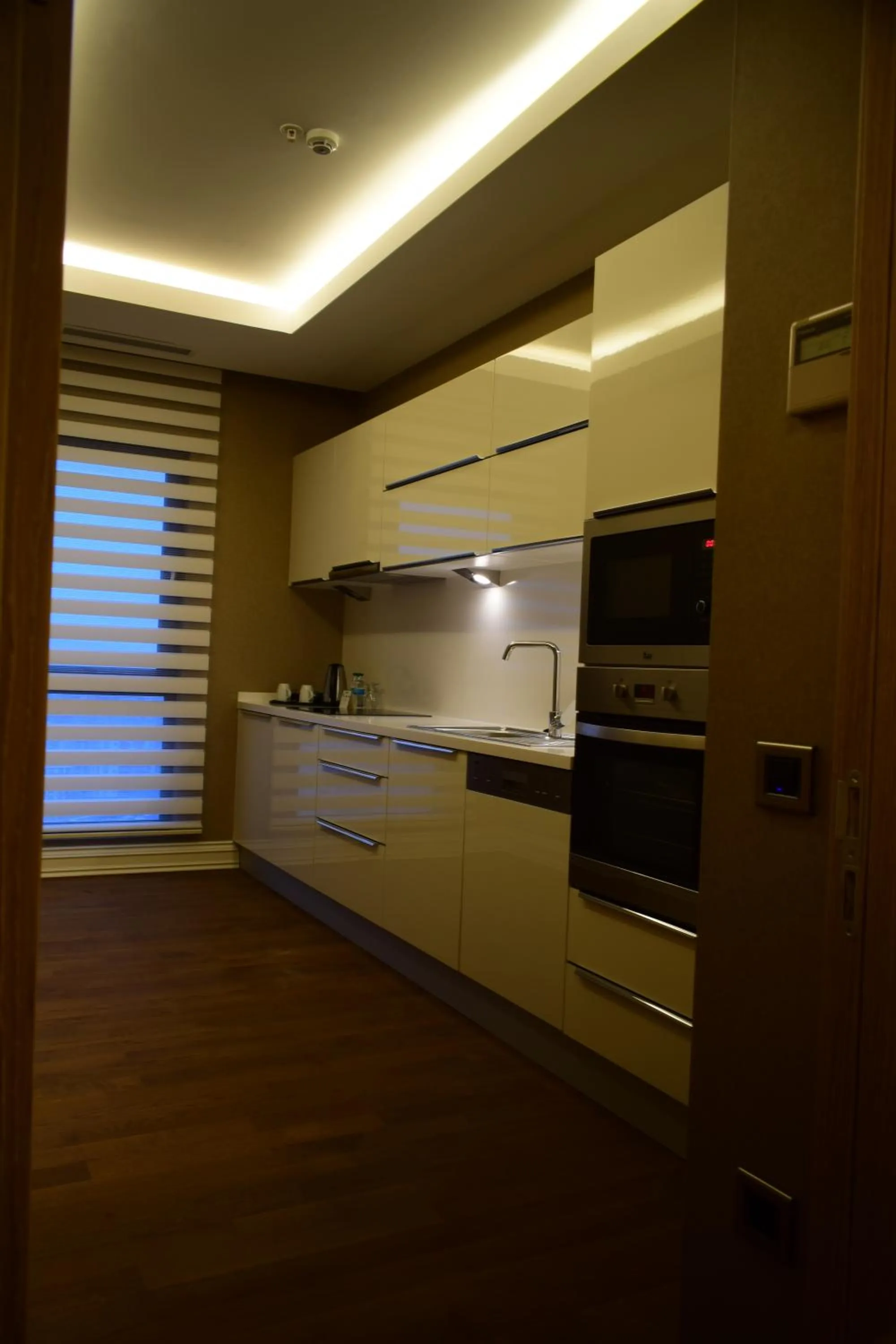Kitchen or kitchenette in Bof Hotels Ceo Suites Atasehir