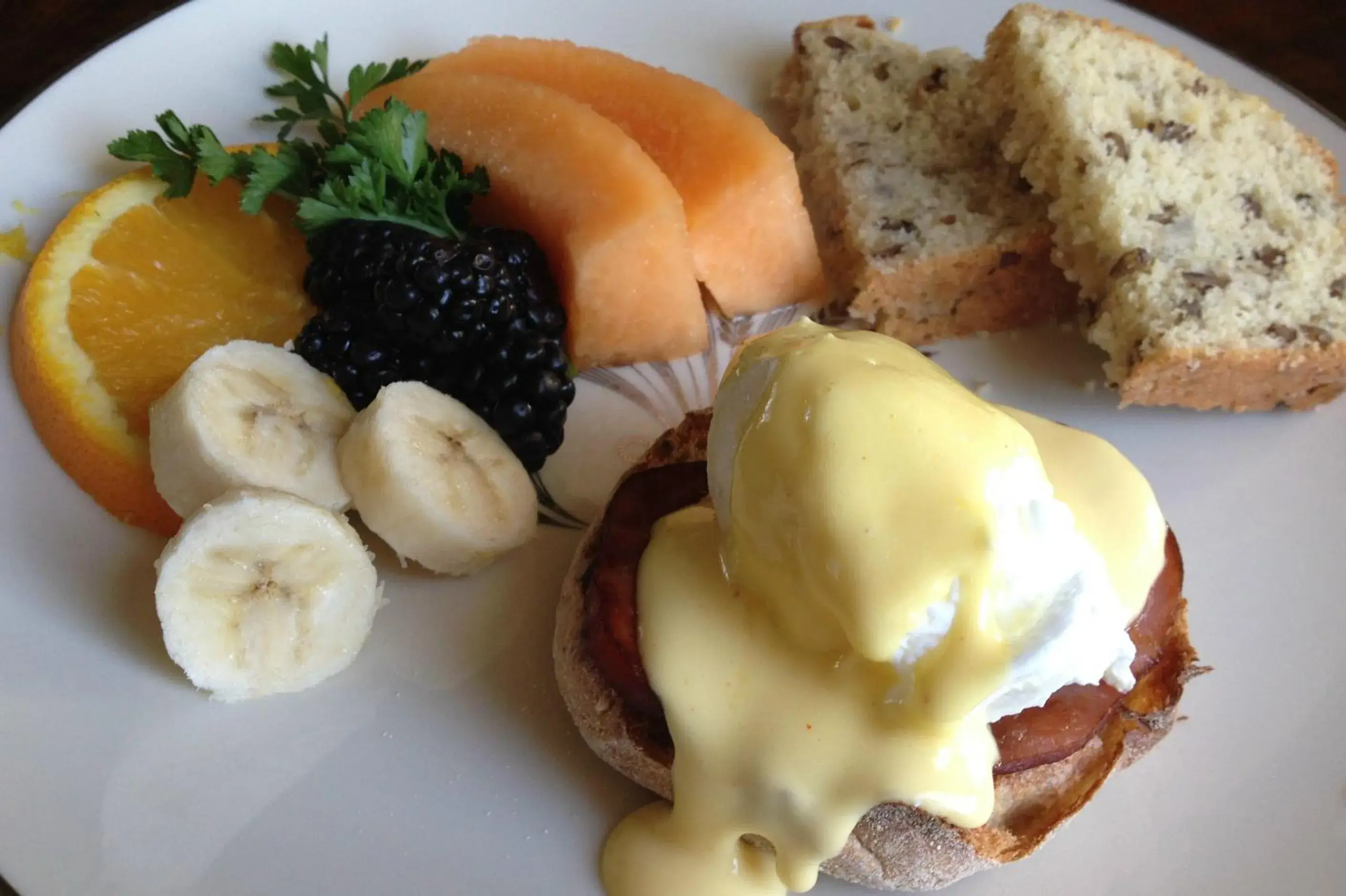 American breakfast in The Denny House American breakfast in The Denny House