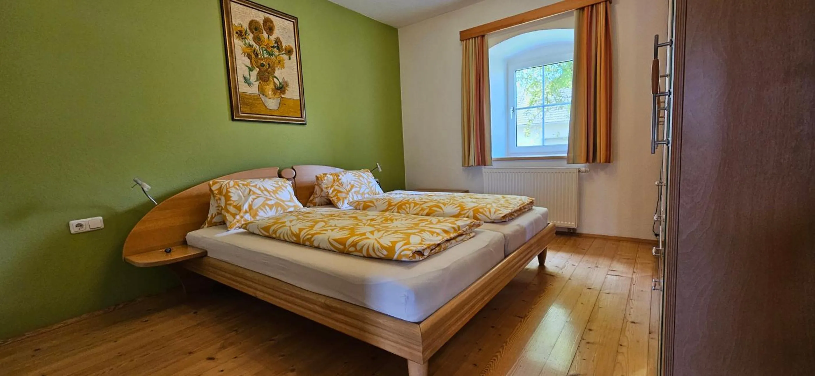 Bedroom, Bed in HOCHFICHTBLICK Apartments