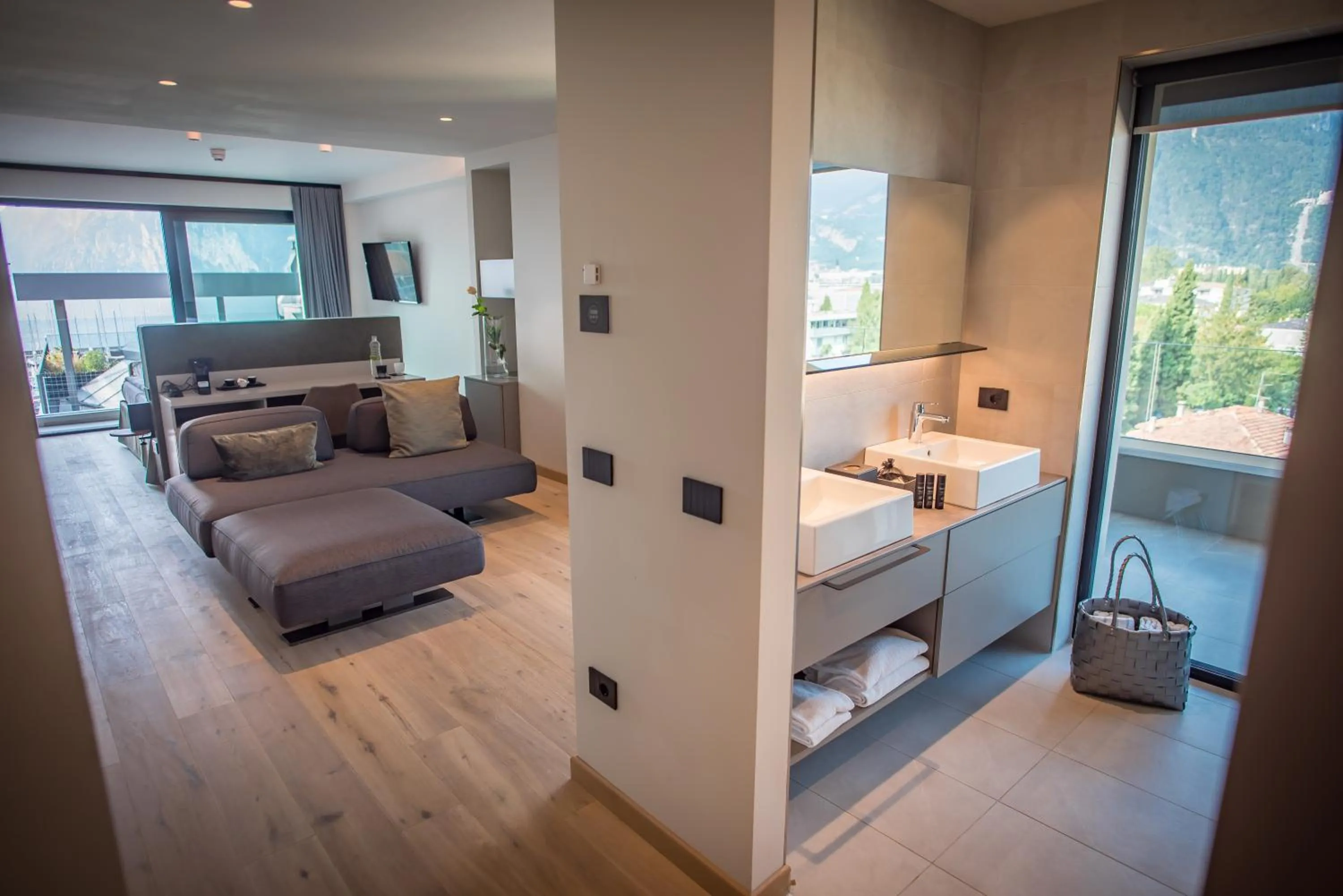 Bed in Hotel Villa Enrica