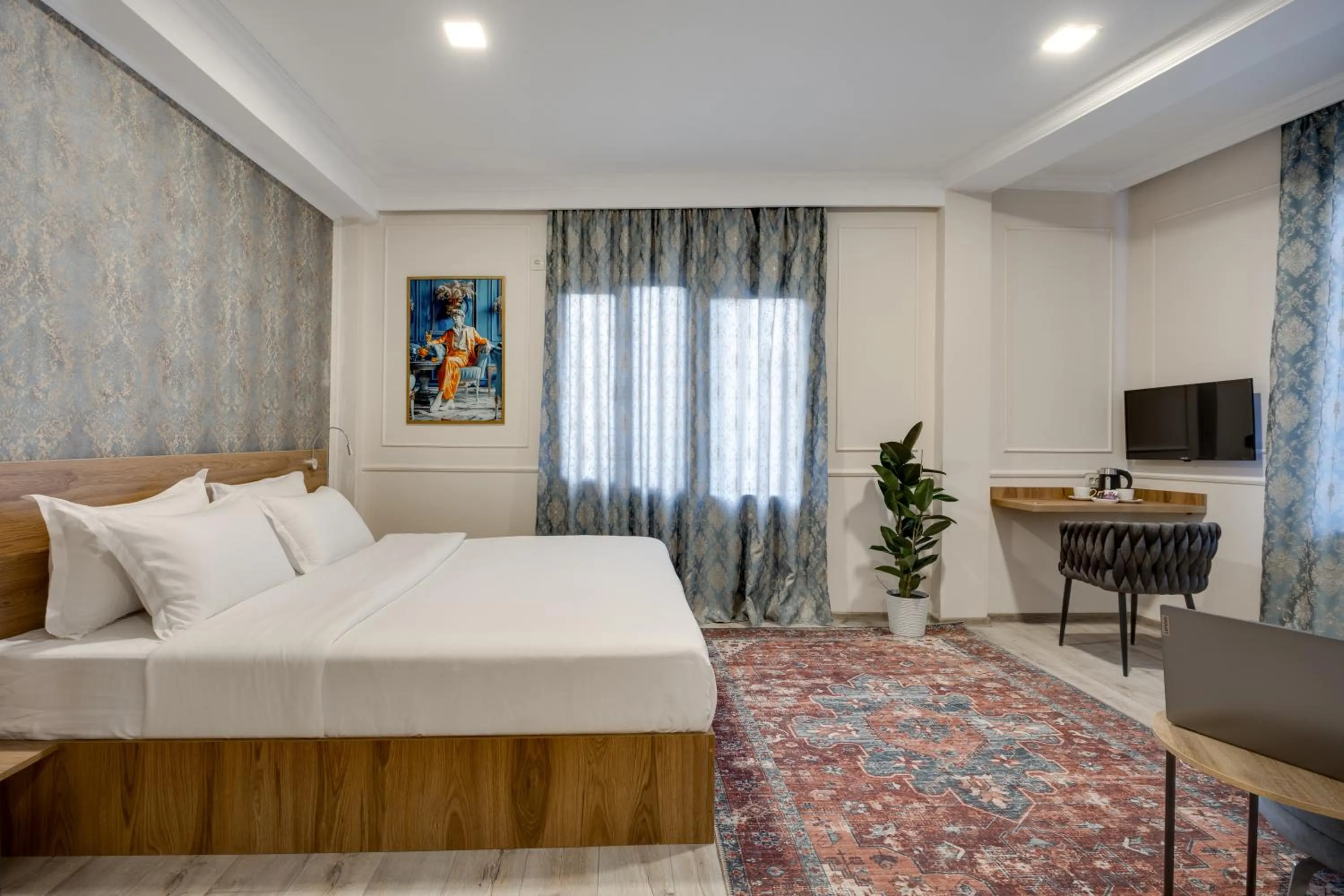 Bed in Regraph Hotel