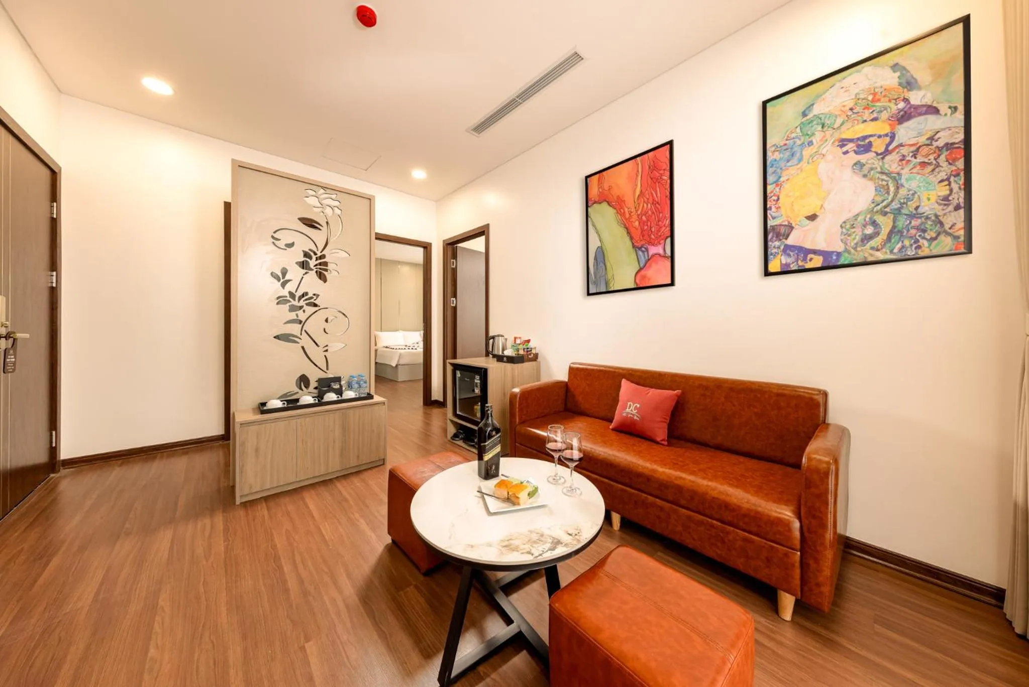 Seating area in MAI Luxury Hotel Ninh Binh