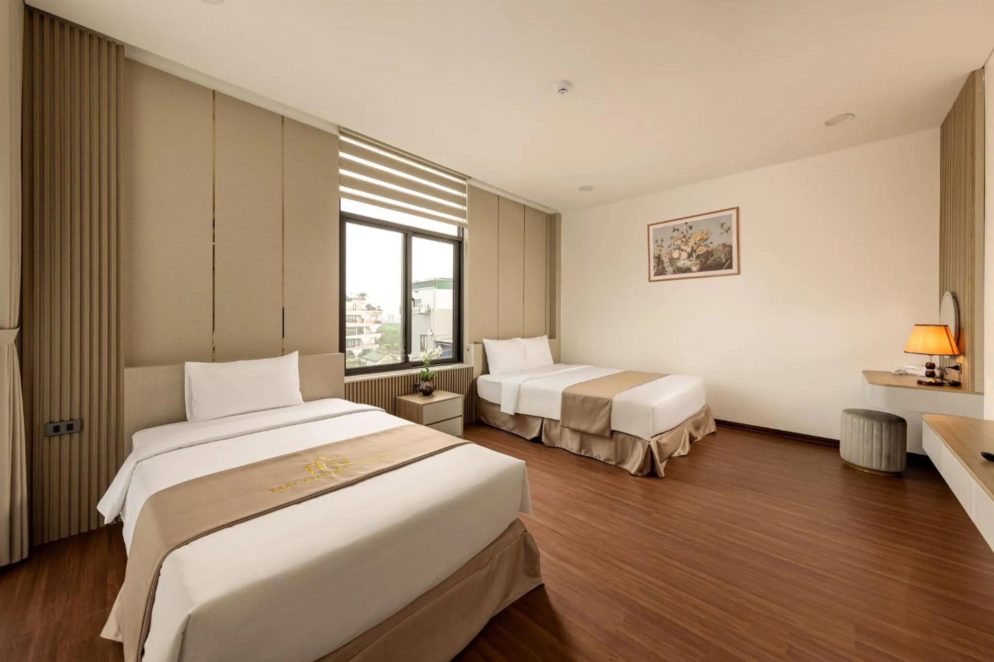 Bed in MAI Luxury Hotel Ninh Binh