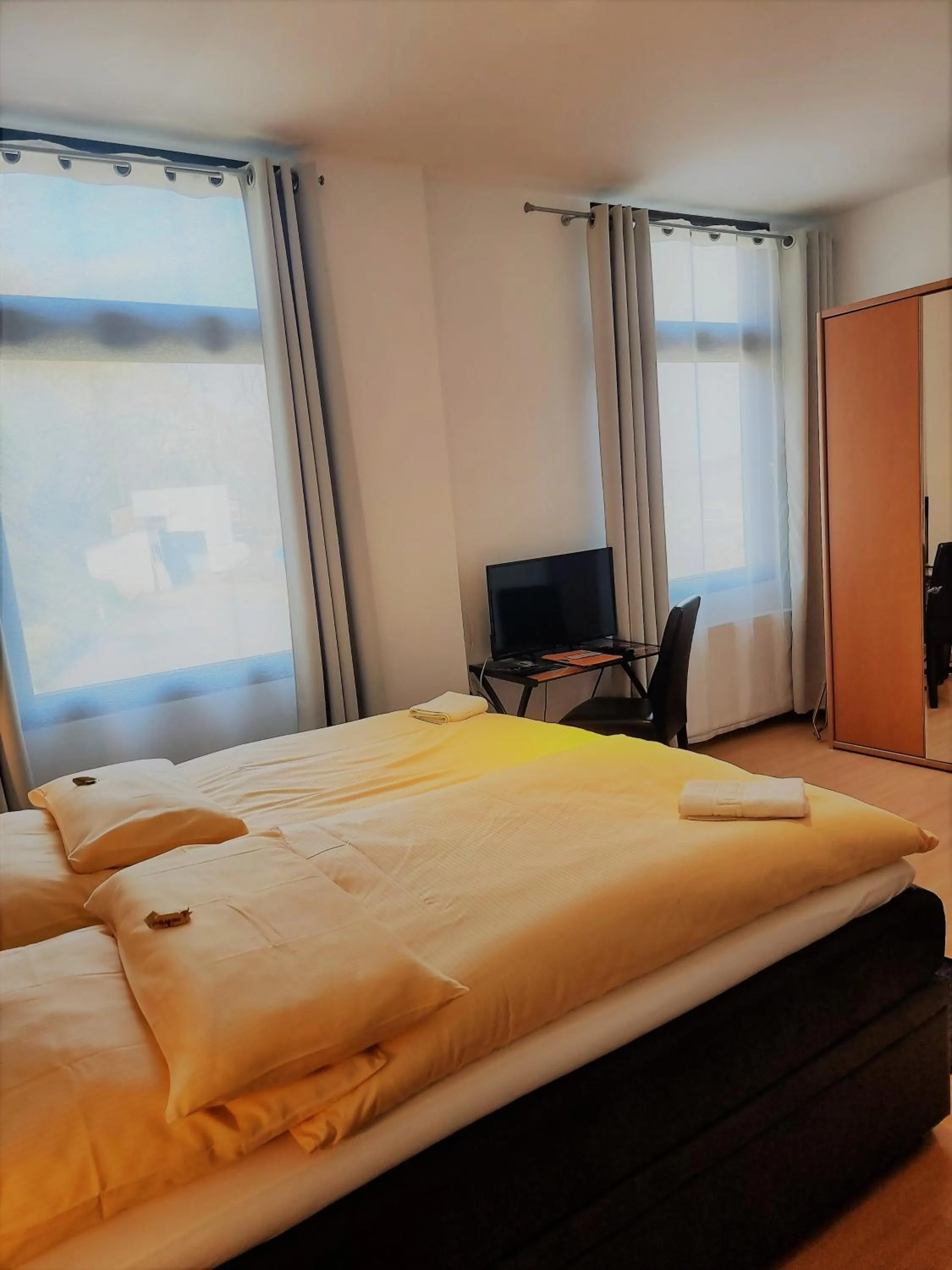 Bed in Hotel Kurhaus Uhlenberg