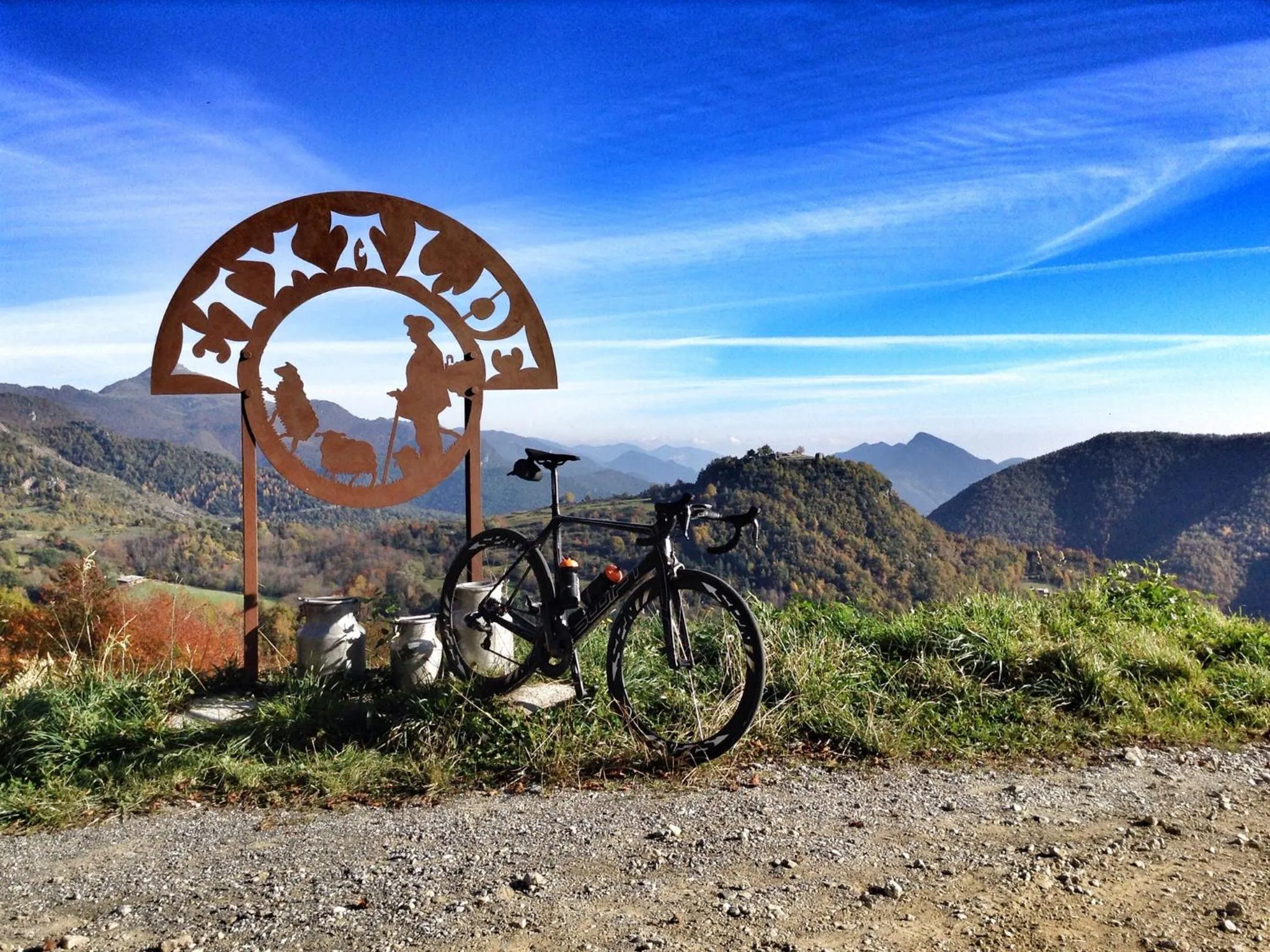 Mountain view in Hotel Mas Pelegri