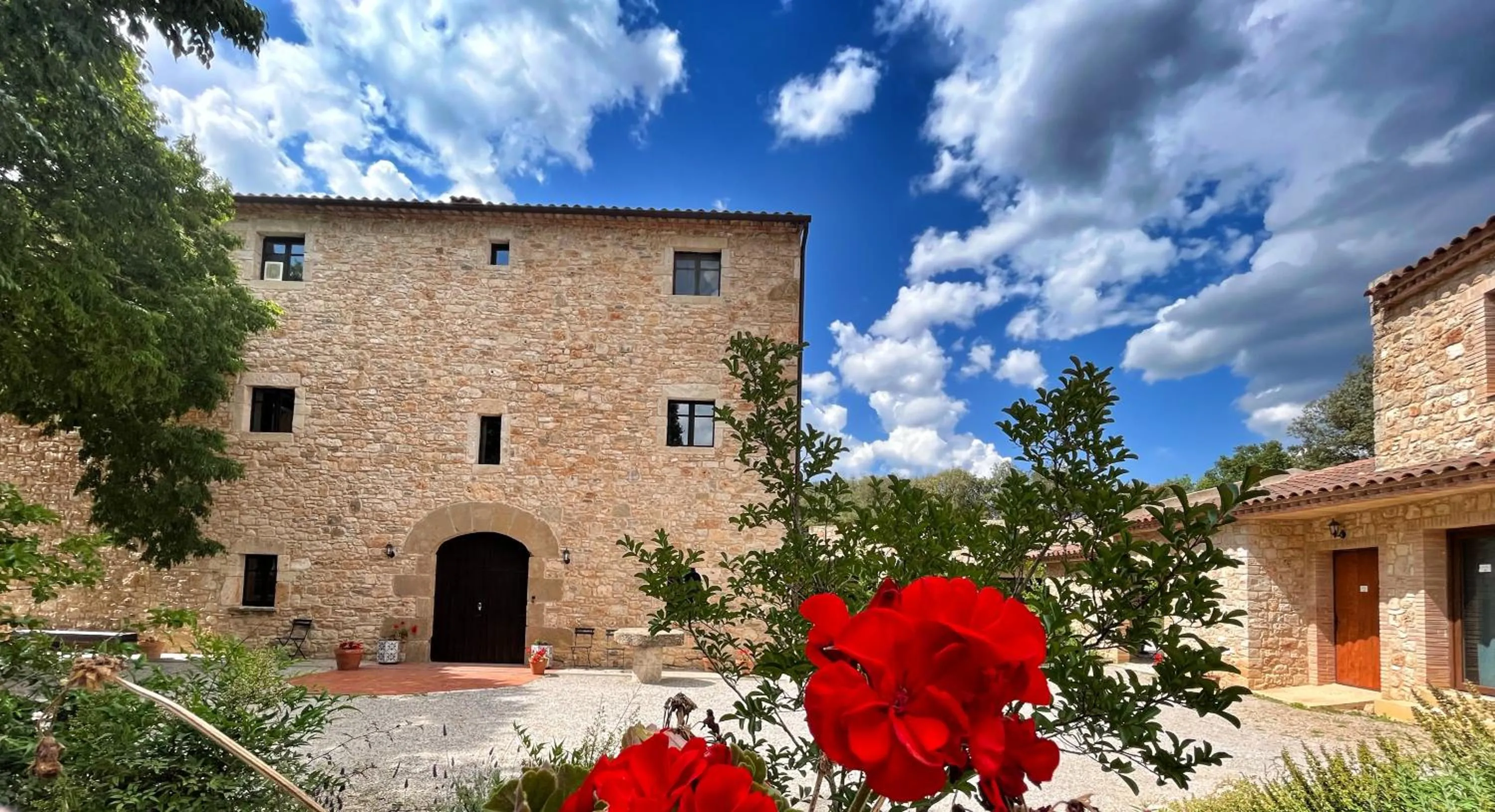 Property building in Hotel Mas Pelegri