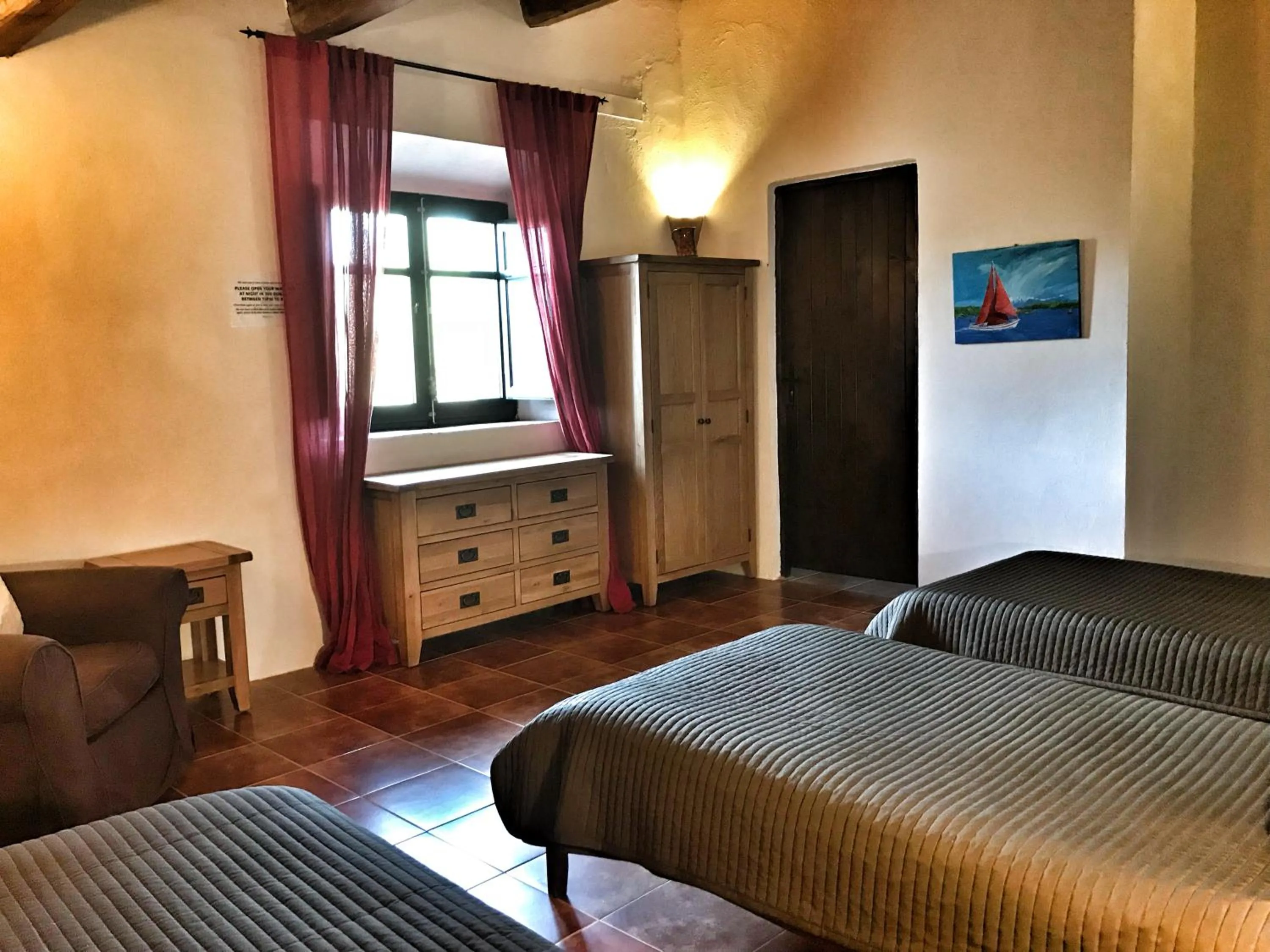 Bedroom in Hotel Mas Pelegri