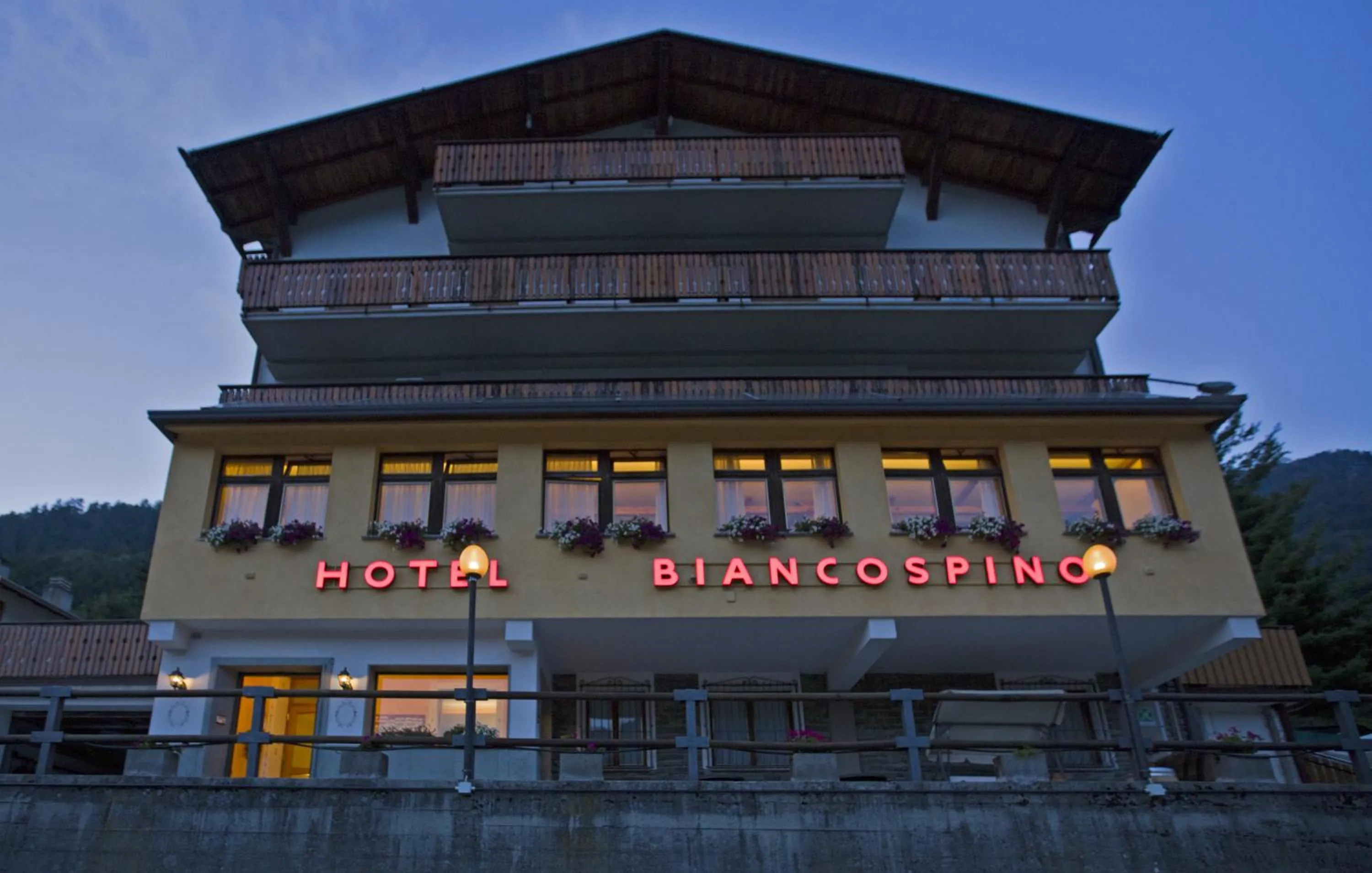 Property building in Hotel Biancospino