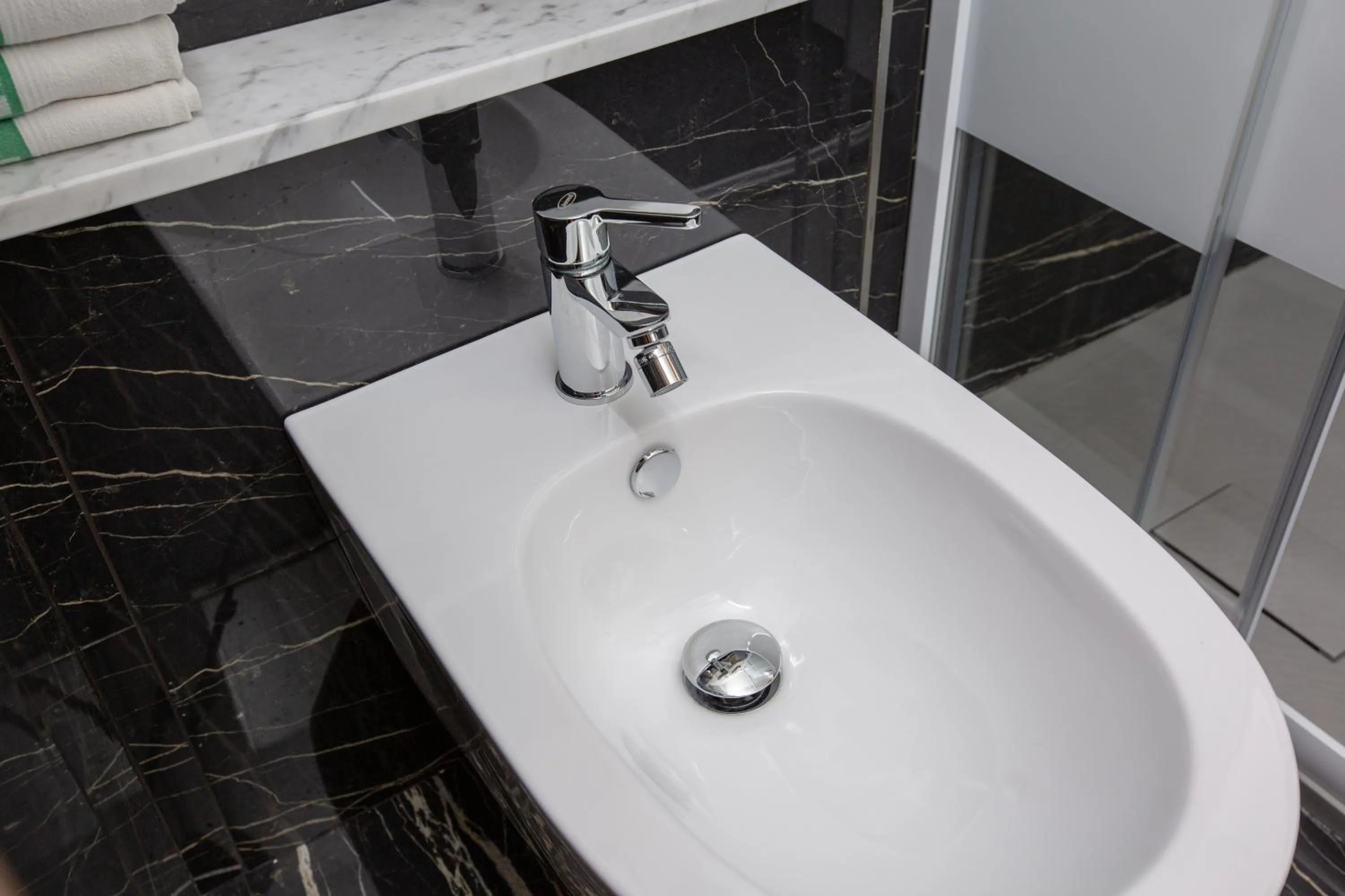 Bathroom in Hotel Biancospino