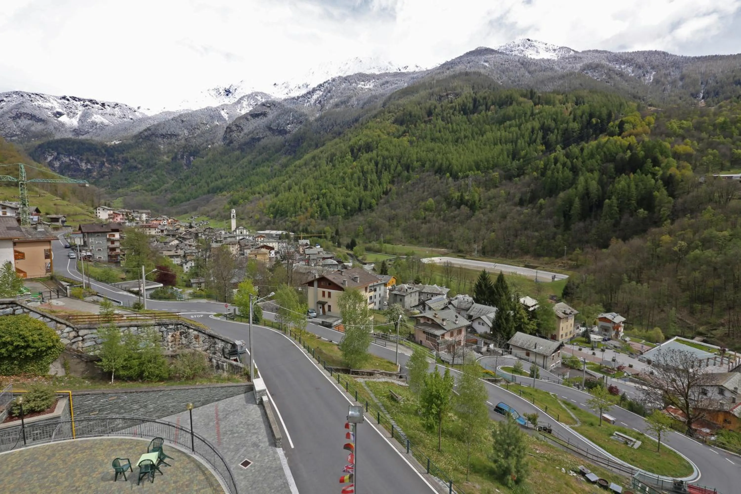 Property building in Hotel Biancospino