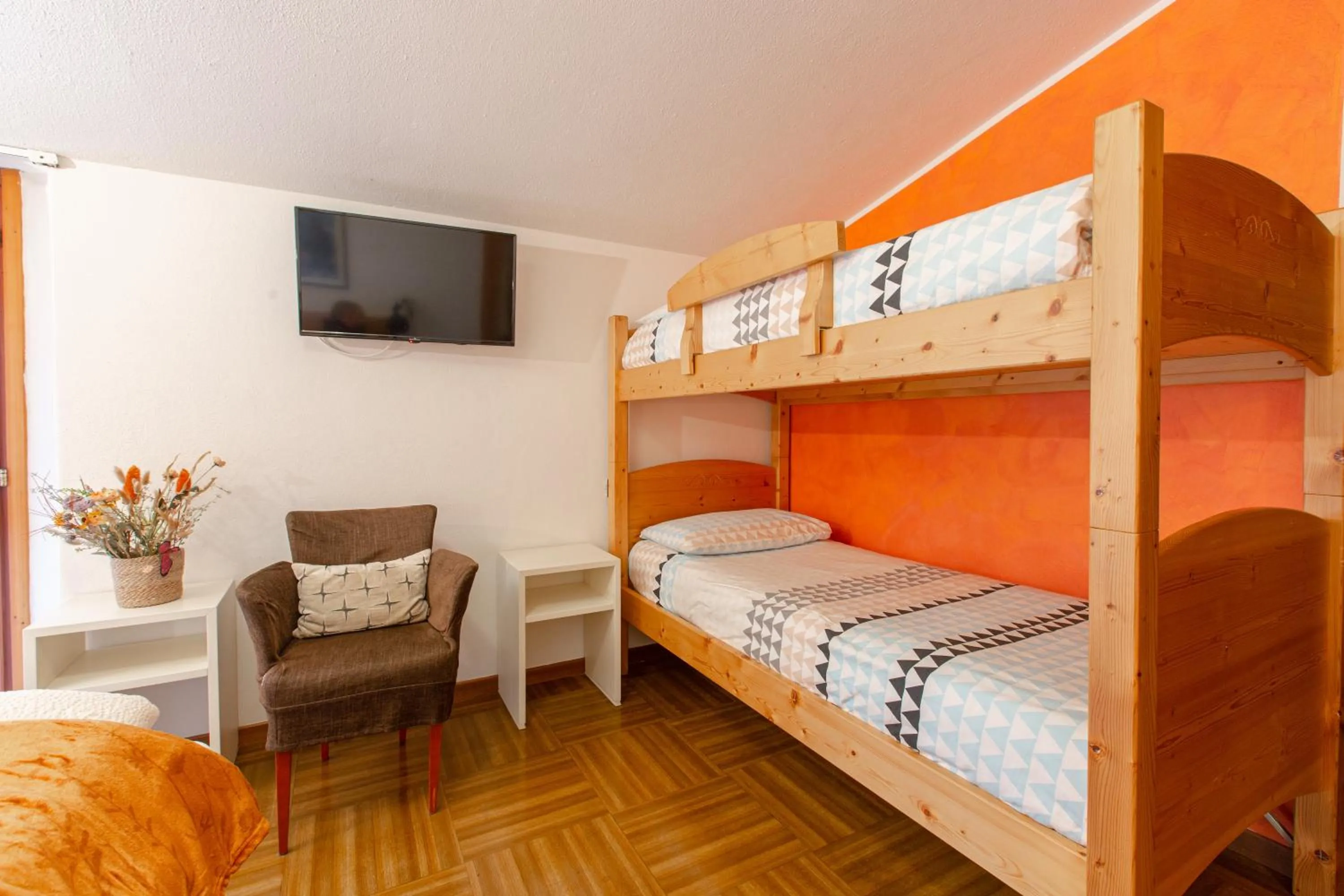 Bed in Hotel Biancospino