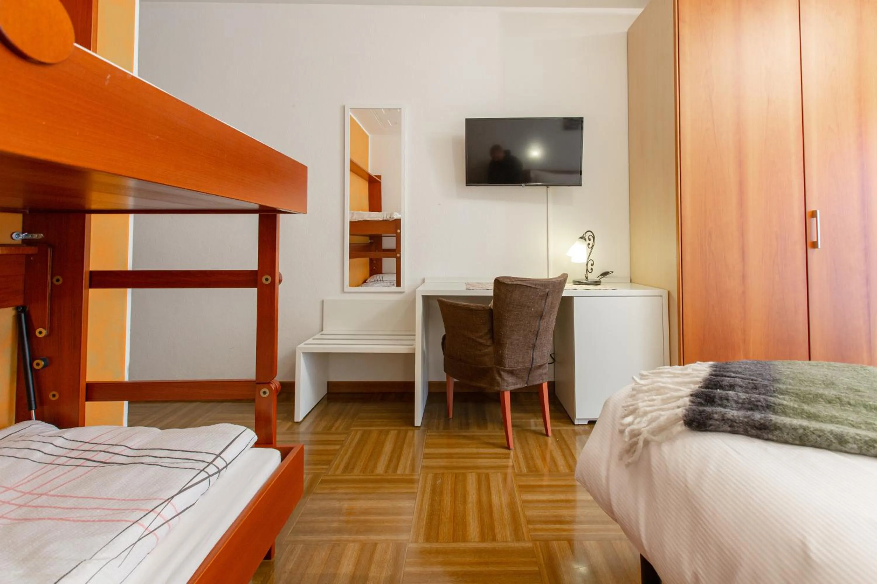 Bed in Hotel Biancospino