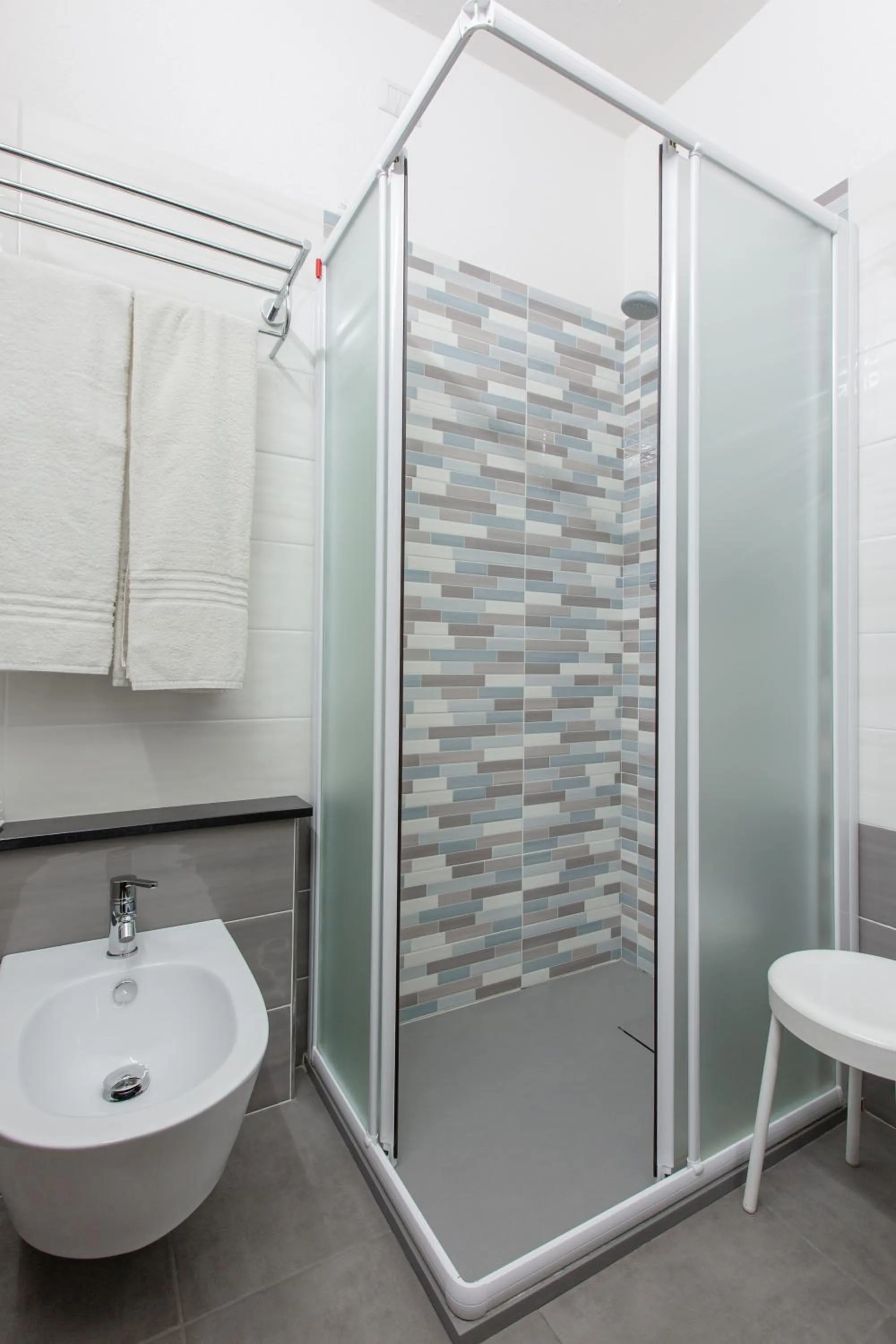 Shower in Hotel Biancospino