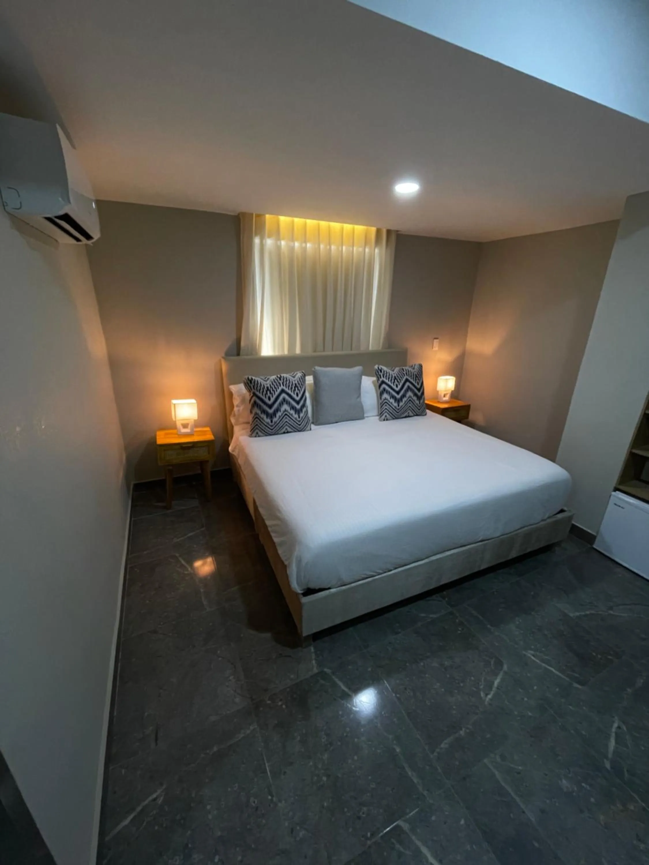 Bed in Hotel Bahía Azul Manga Cartagena