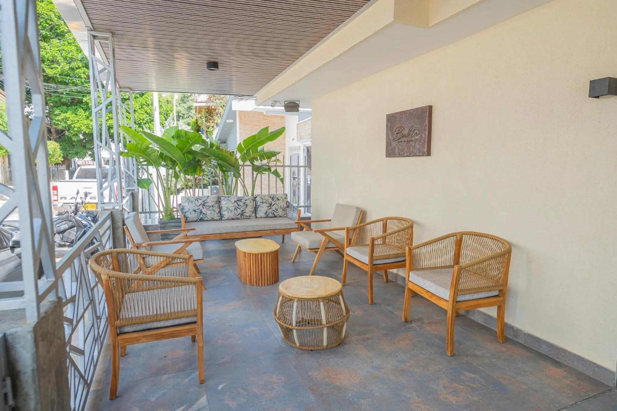 Balcony/Terrace in Hotel Bahía Azul Manga Cartagena