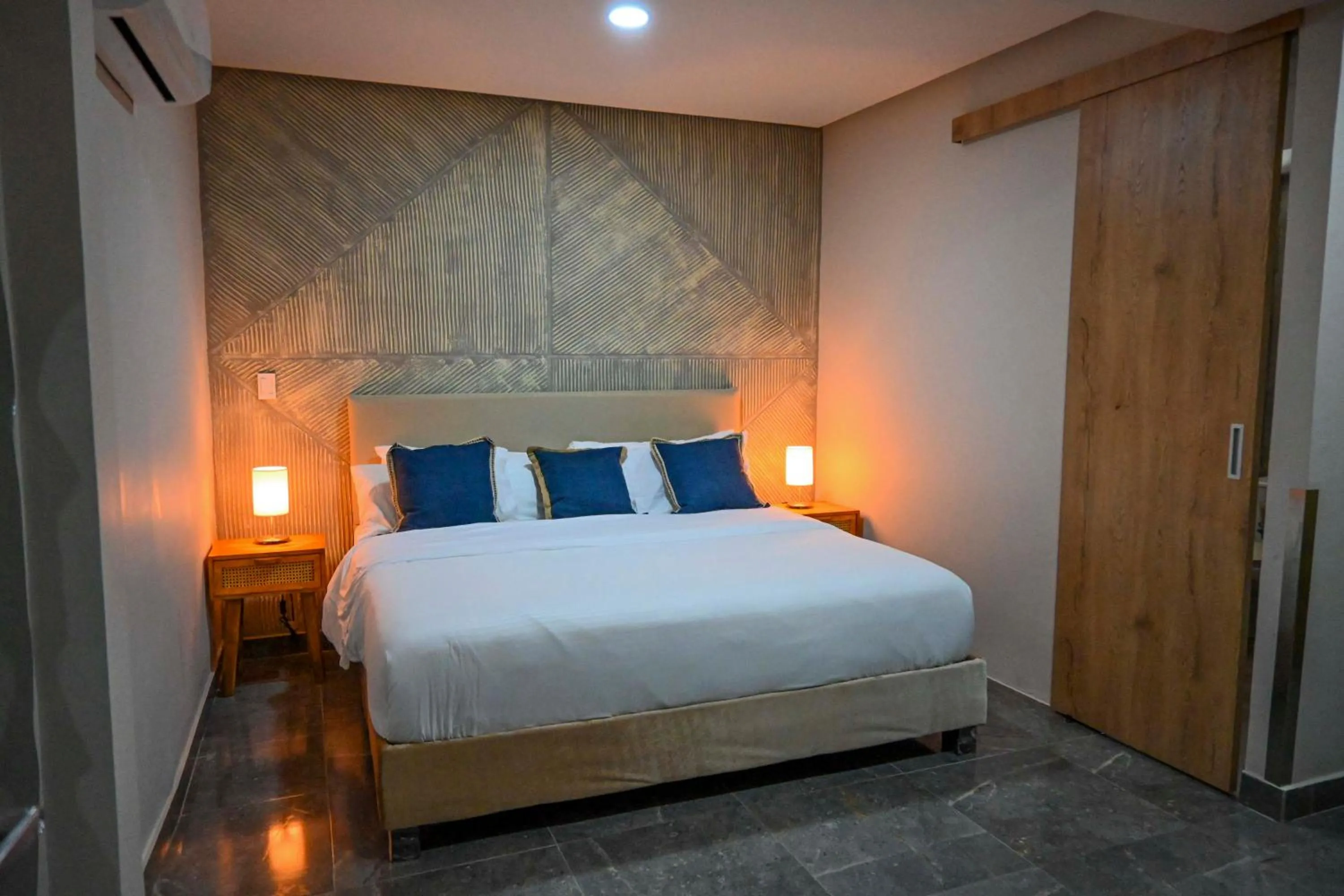 Photo of the whole room, Bed in Hotel Bahía Azul Manga Cartagena