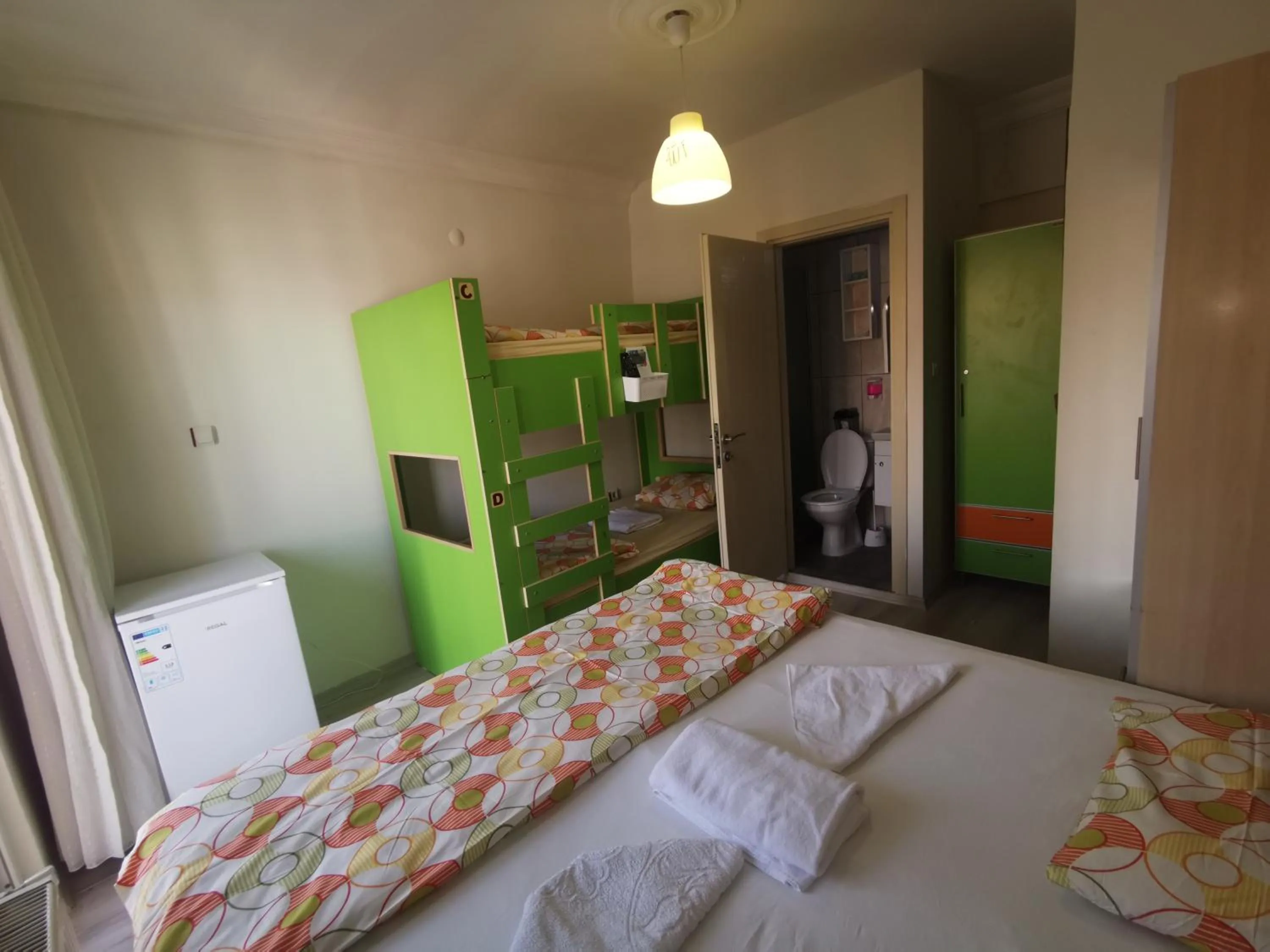 Bed in Çanakkale Kampüs Pansiyon