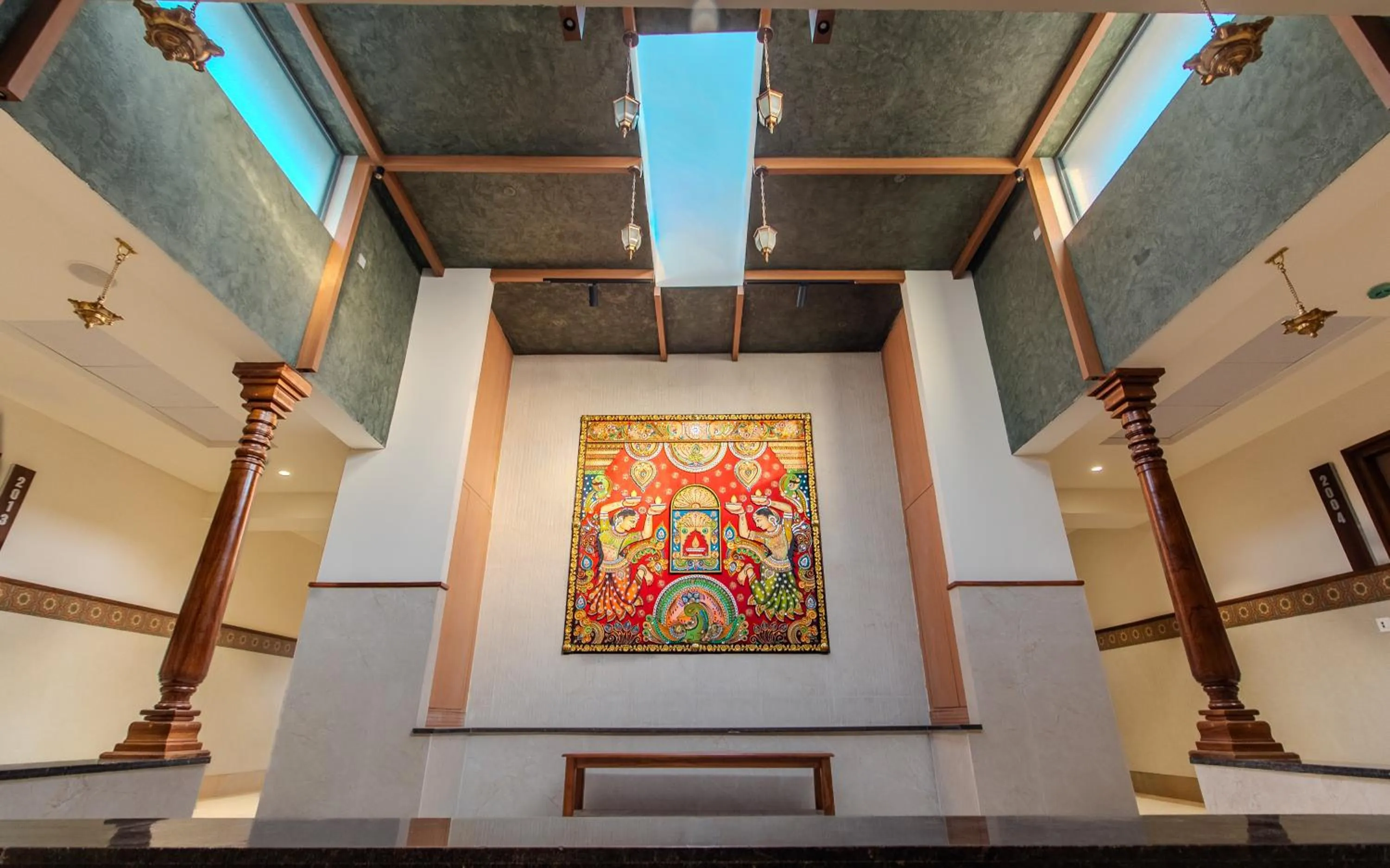 Decorative detail in The Emerald