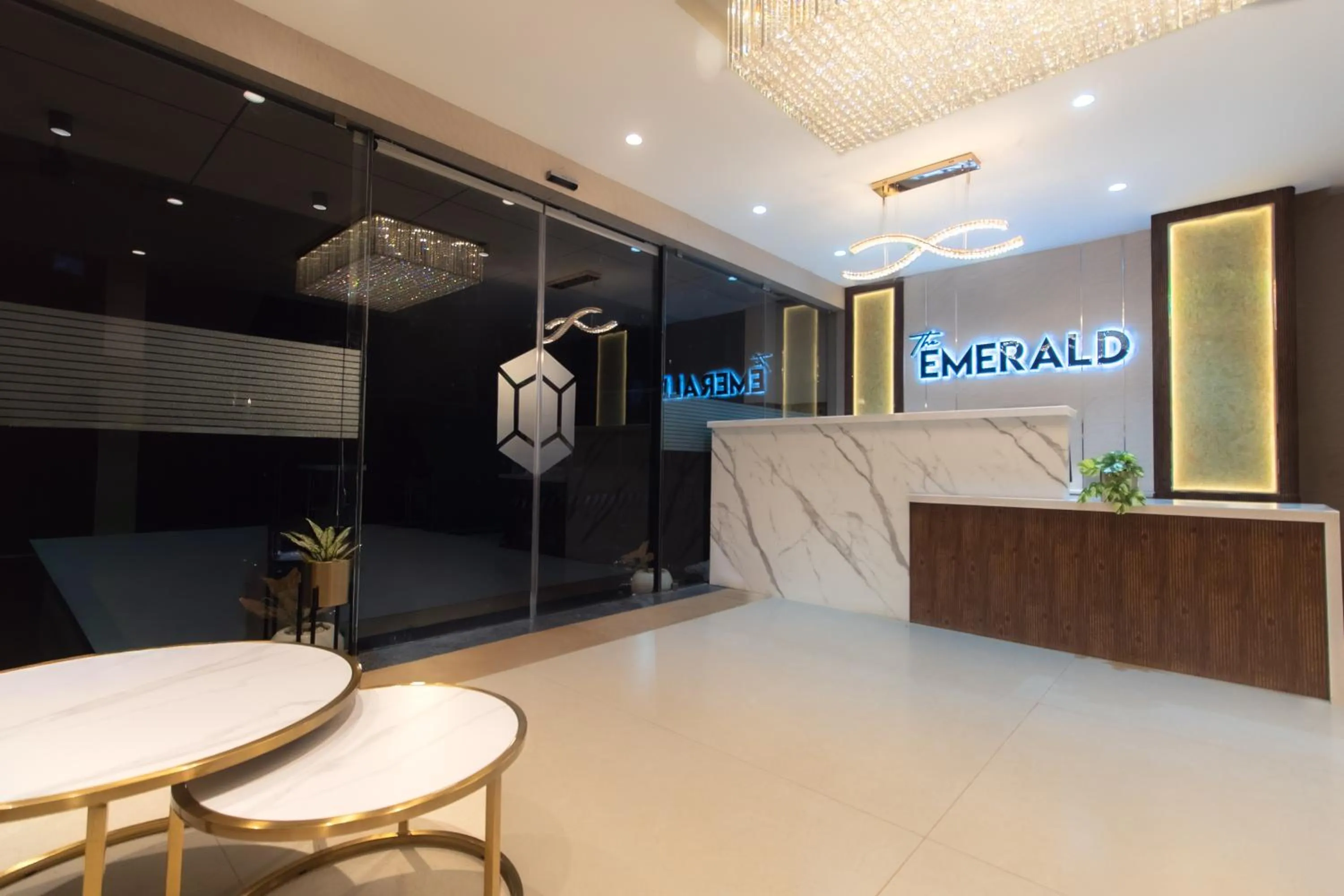 Lobby or reception in The Emerald