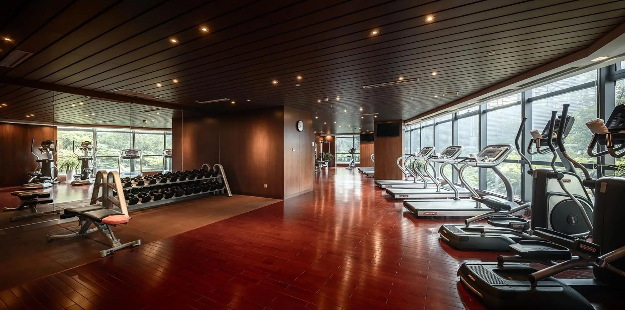 Fitness centre/facilities in Hotel Nikko Suzhou