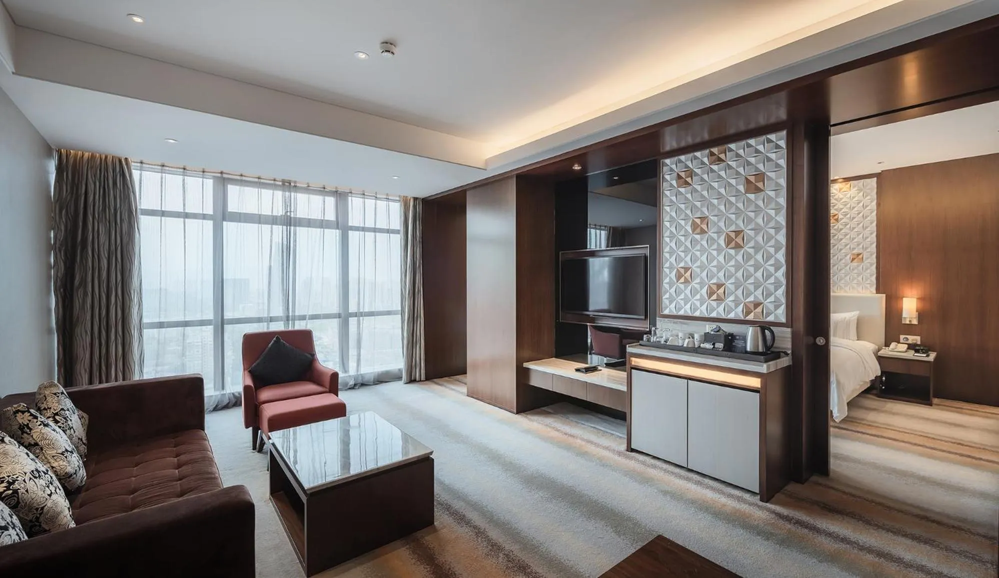 Living room in Hotel Nikko Suzhou