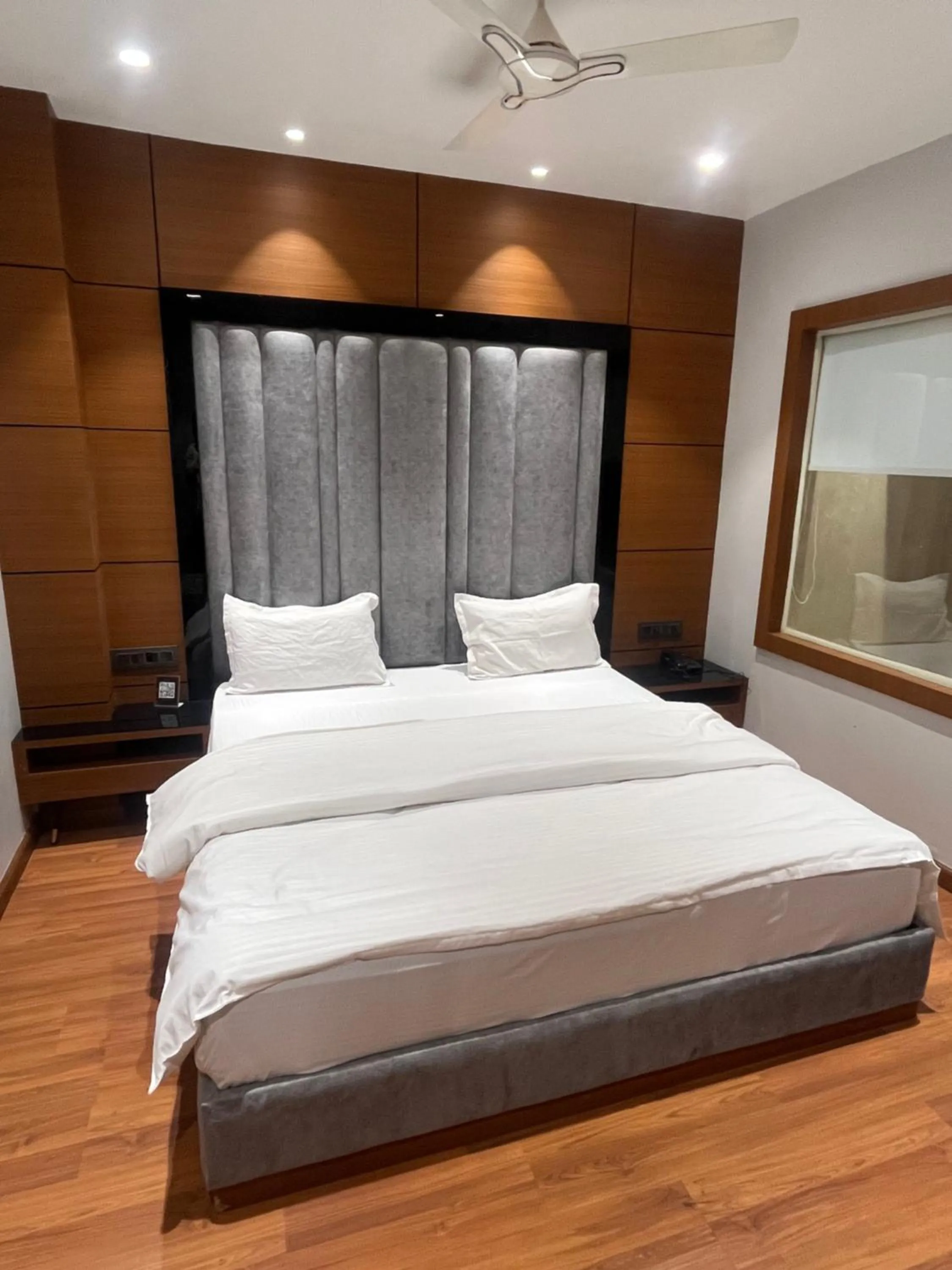 Bed in Sea rock hotel