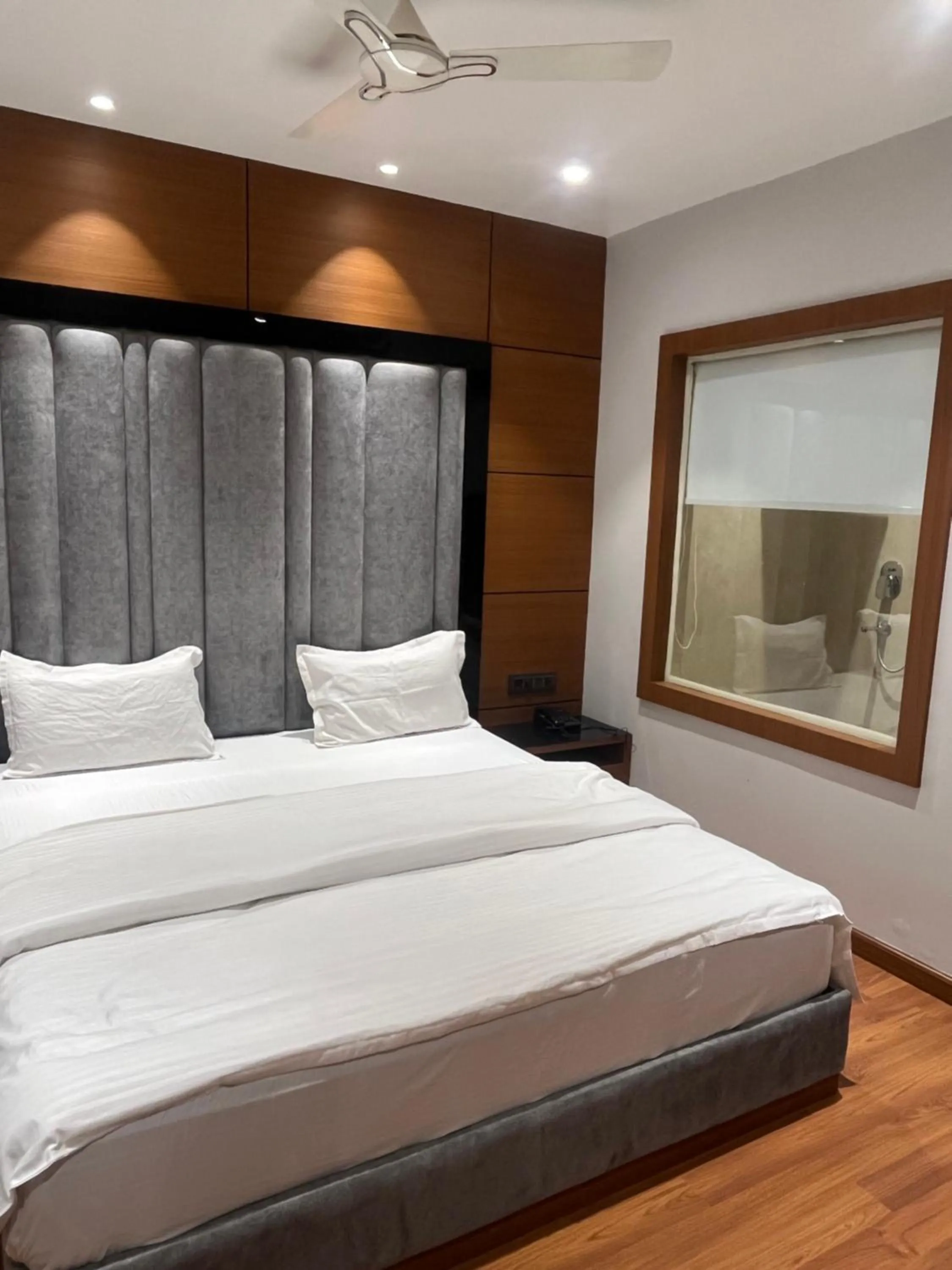 Bed in Sea rock hotel