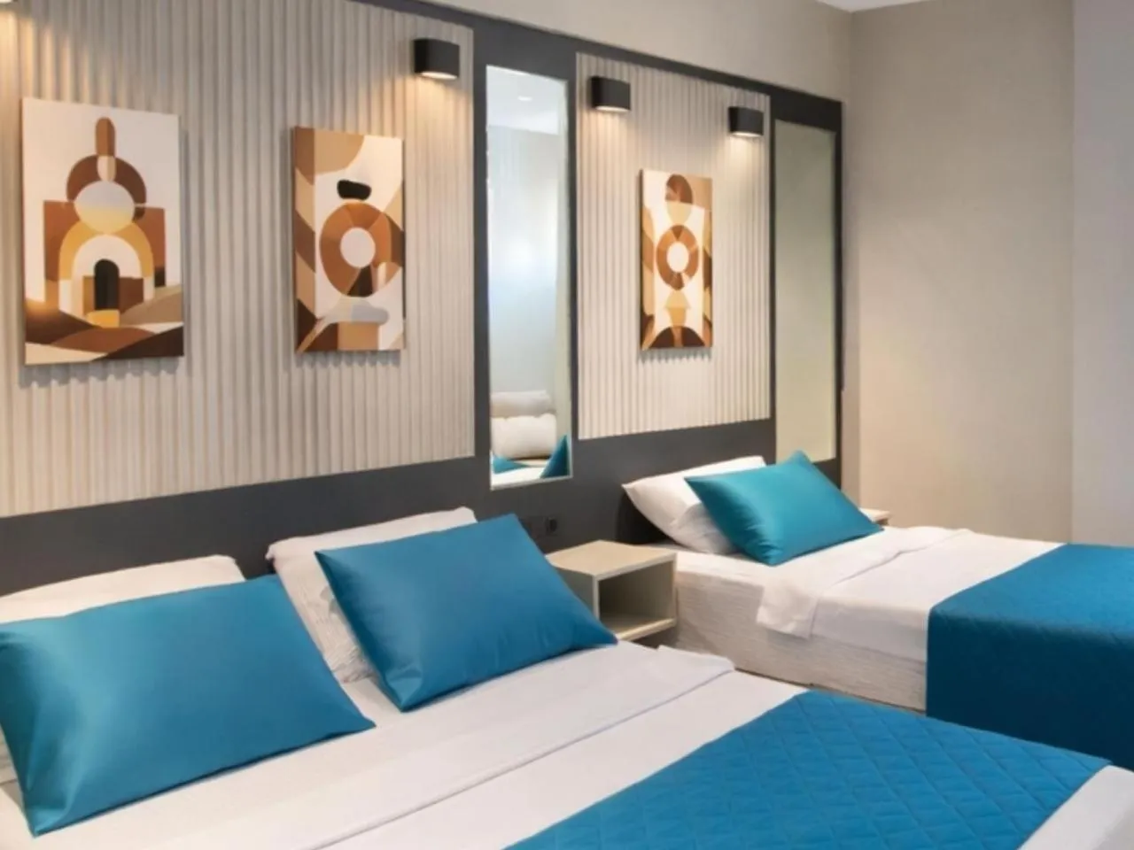 Bed in Sky Luxe Hotel Konyaaltı