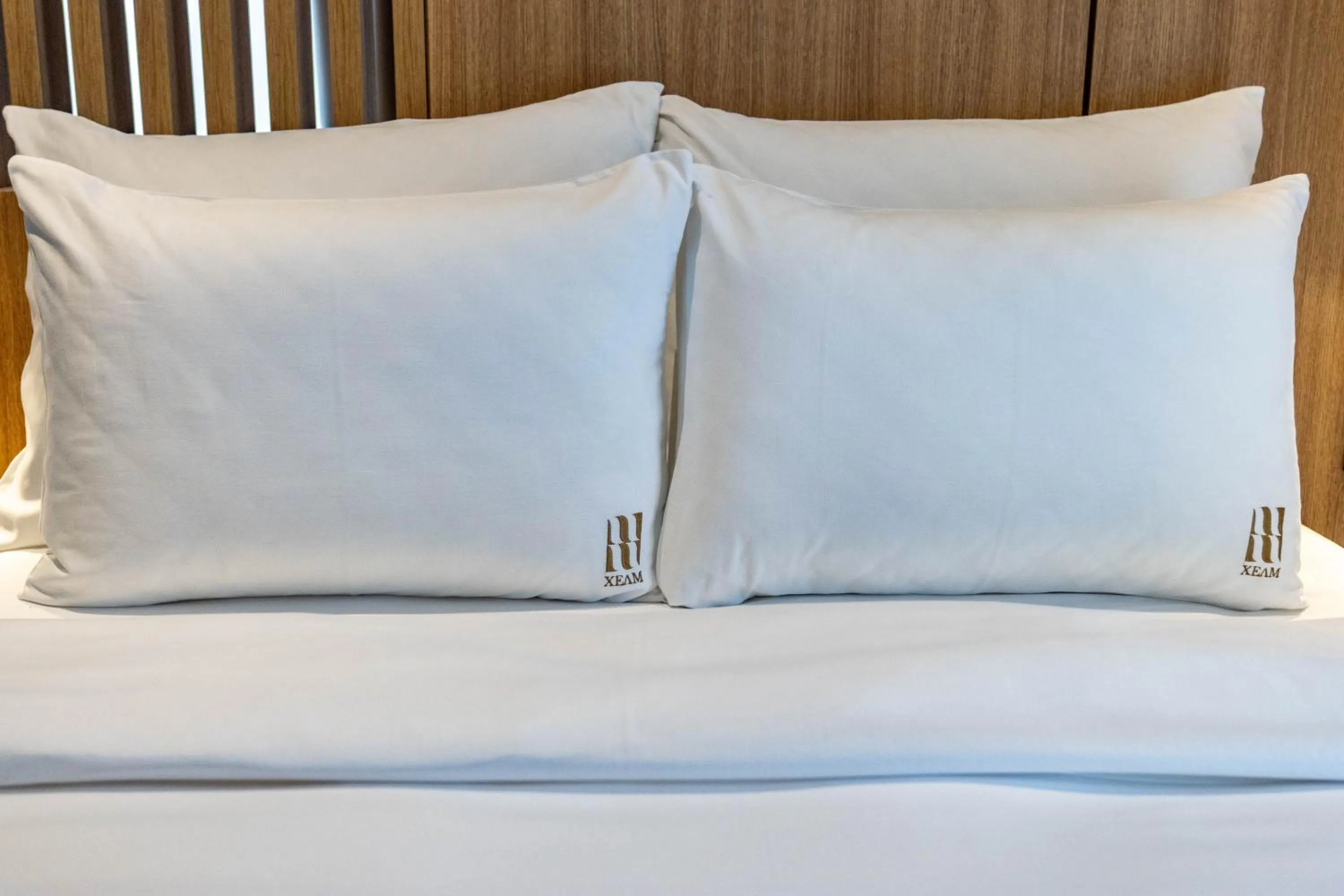 Bed in Hotel Helm