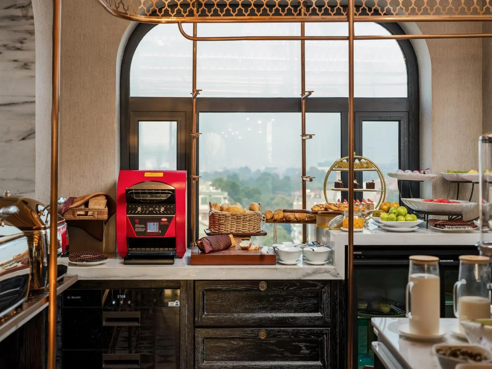 Buffet breakfast in Peridot Gallery Classic Hotel Buffet breakfast in Peridot Gallery Classic Hotel