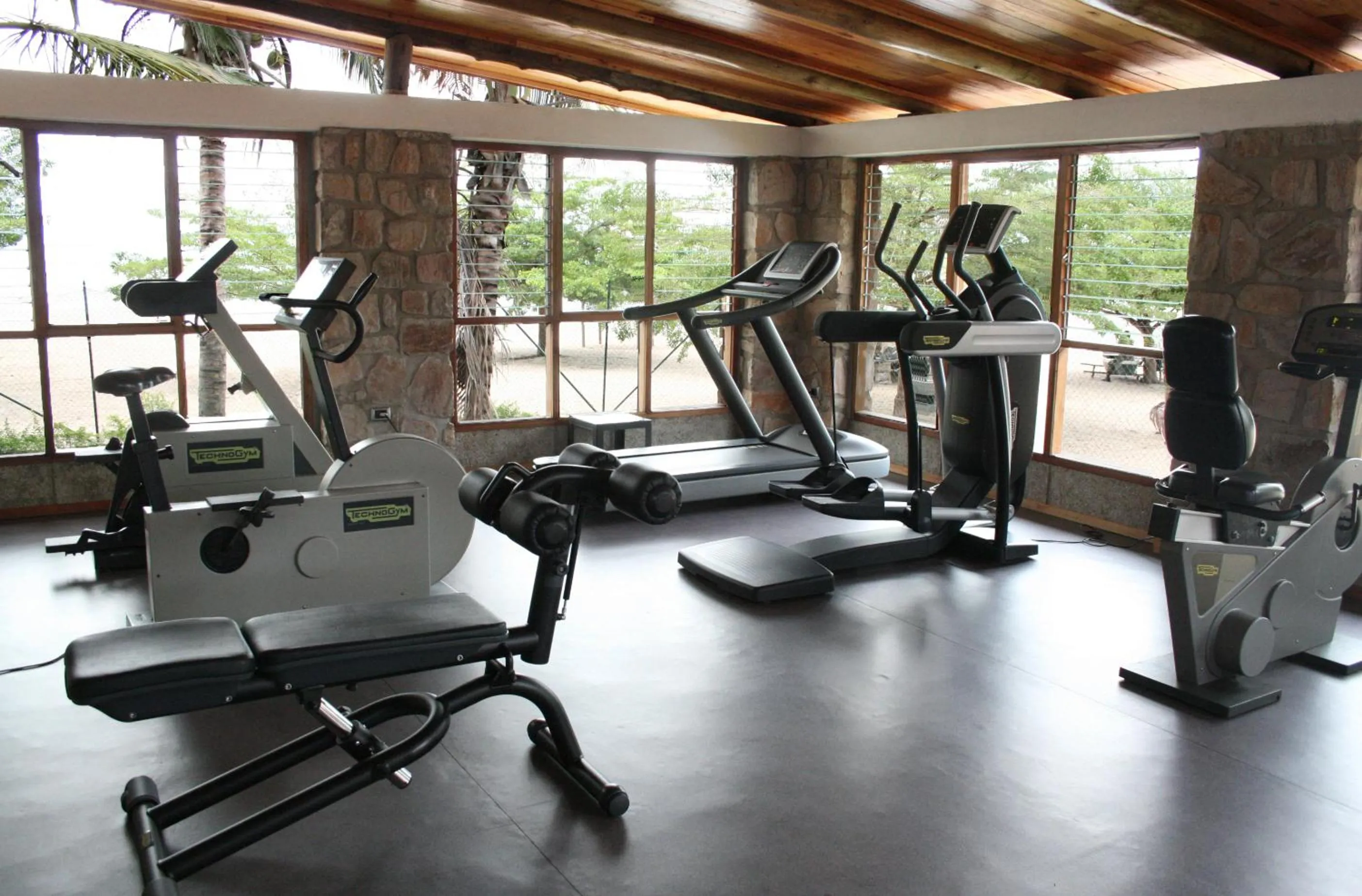 Fitness centre/facilities in Hotel Club du Lac Tanganyika