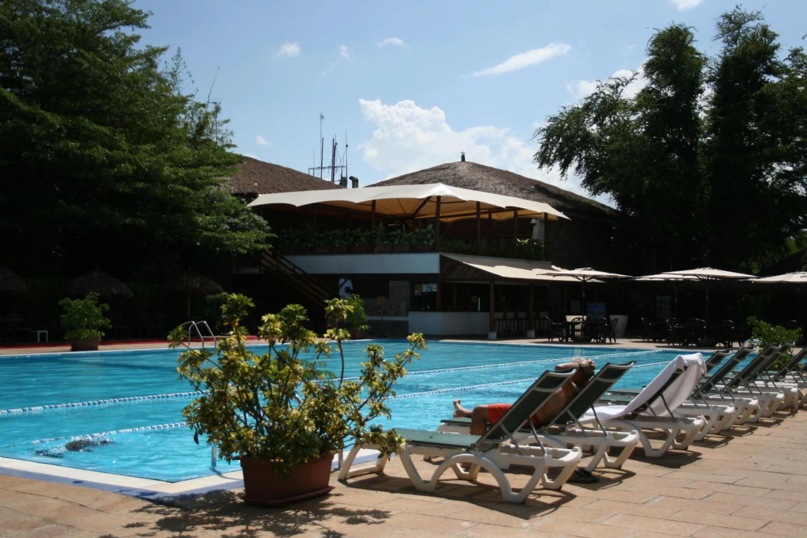 Property building in Hotel Club du Lac Tanganyika
