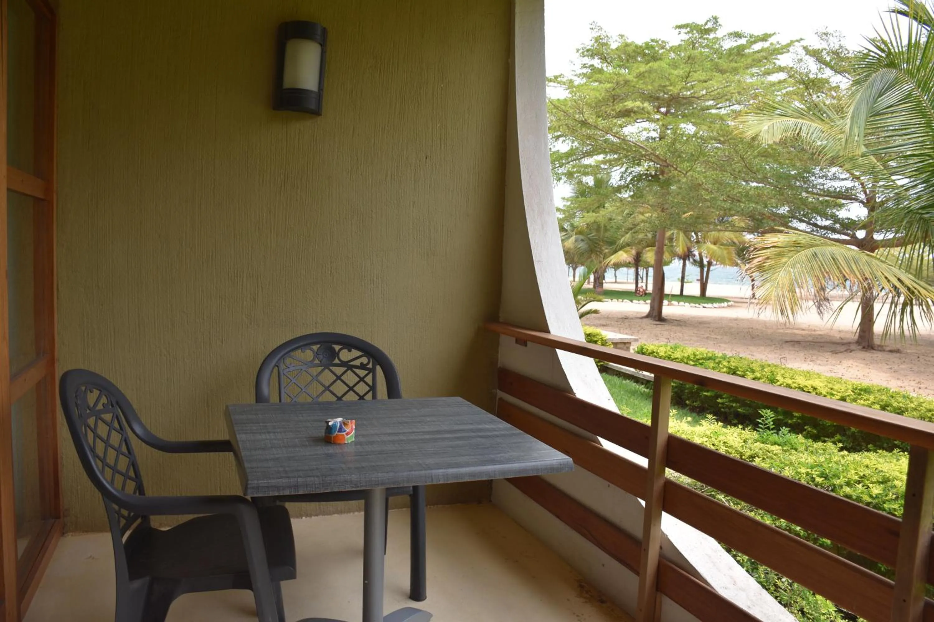Balcony/Terrace in Hotel Club du Lac Tanganyika