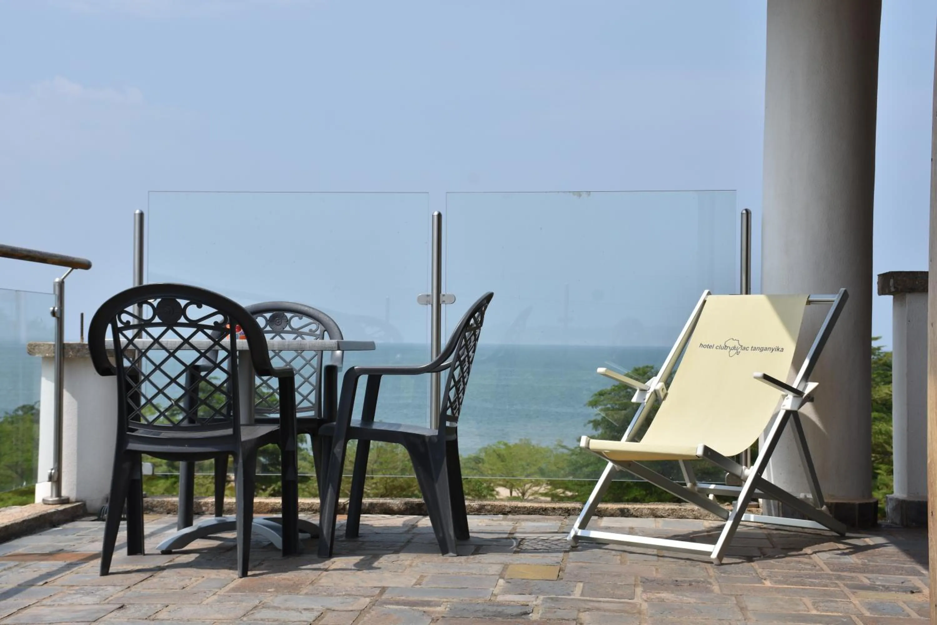 Balcony/Terrace in Hotel Club du Lac Tanganyika