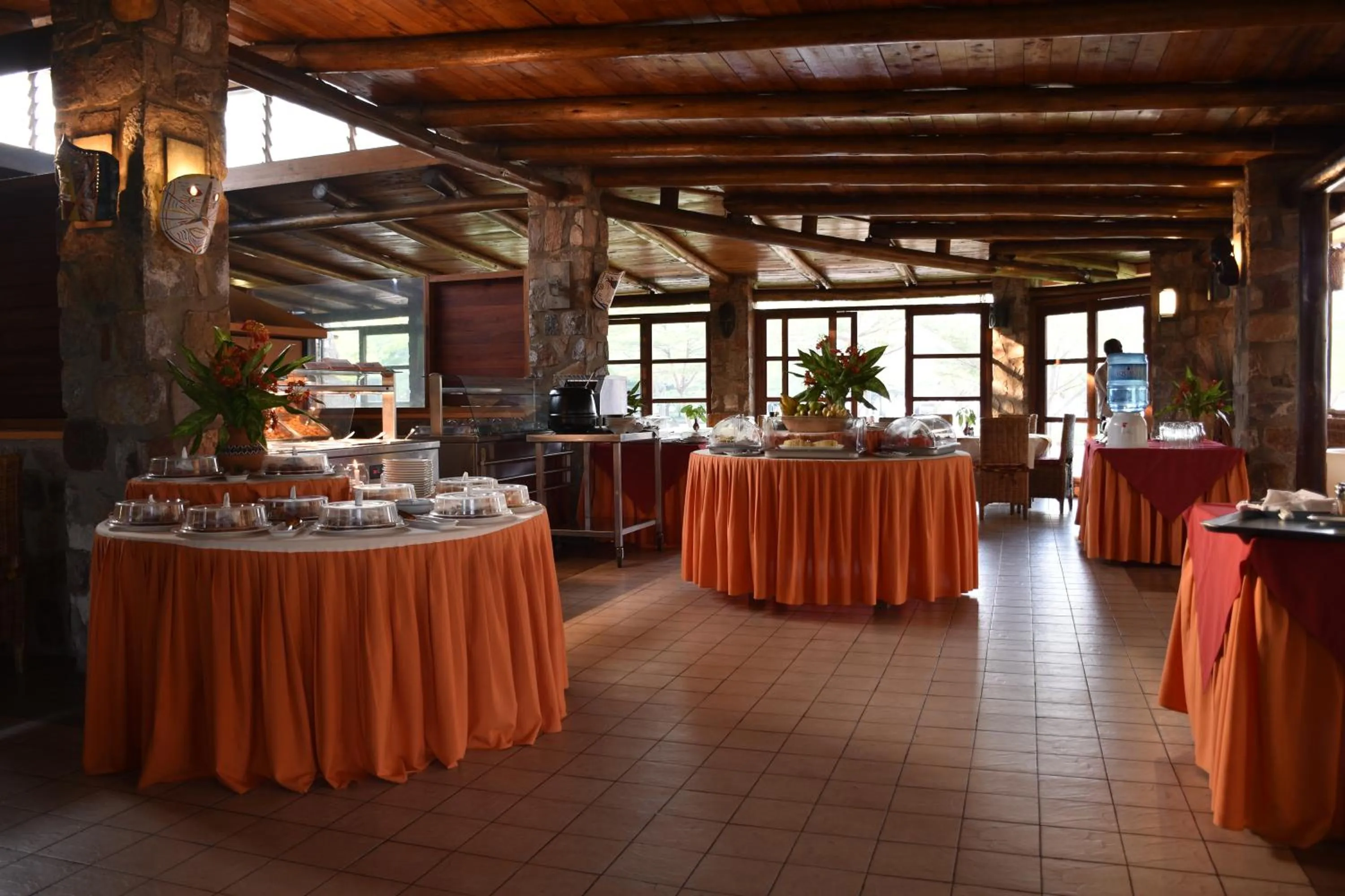 Breakfast in Hotel Club du Lac Tanganyika