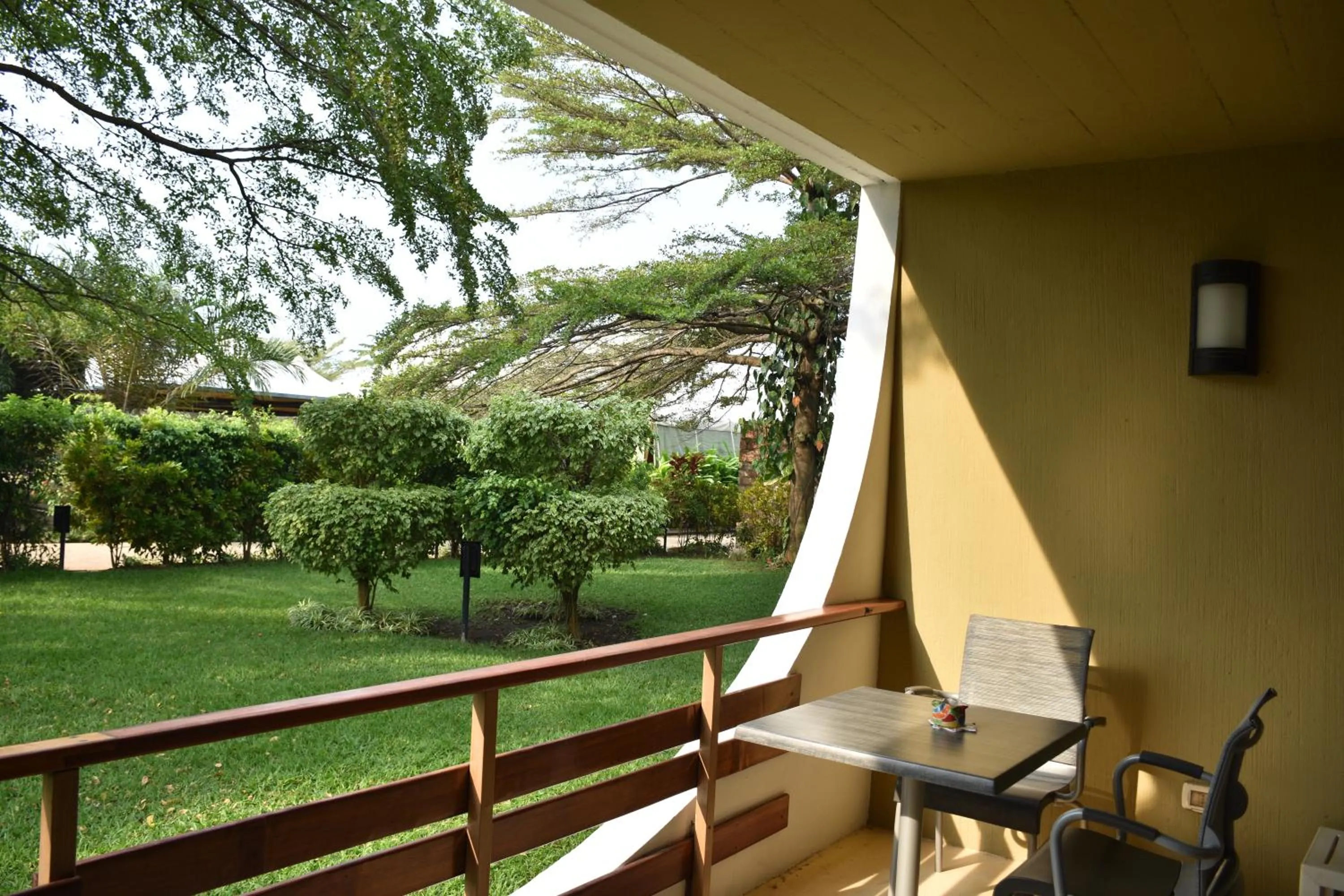 Balcony/Terrace in Hotel Club du Lac Tanganyika