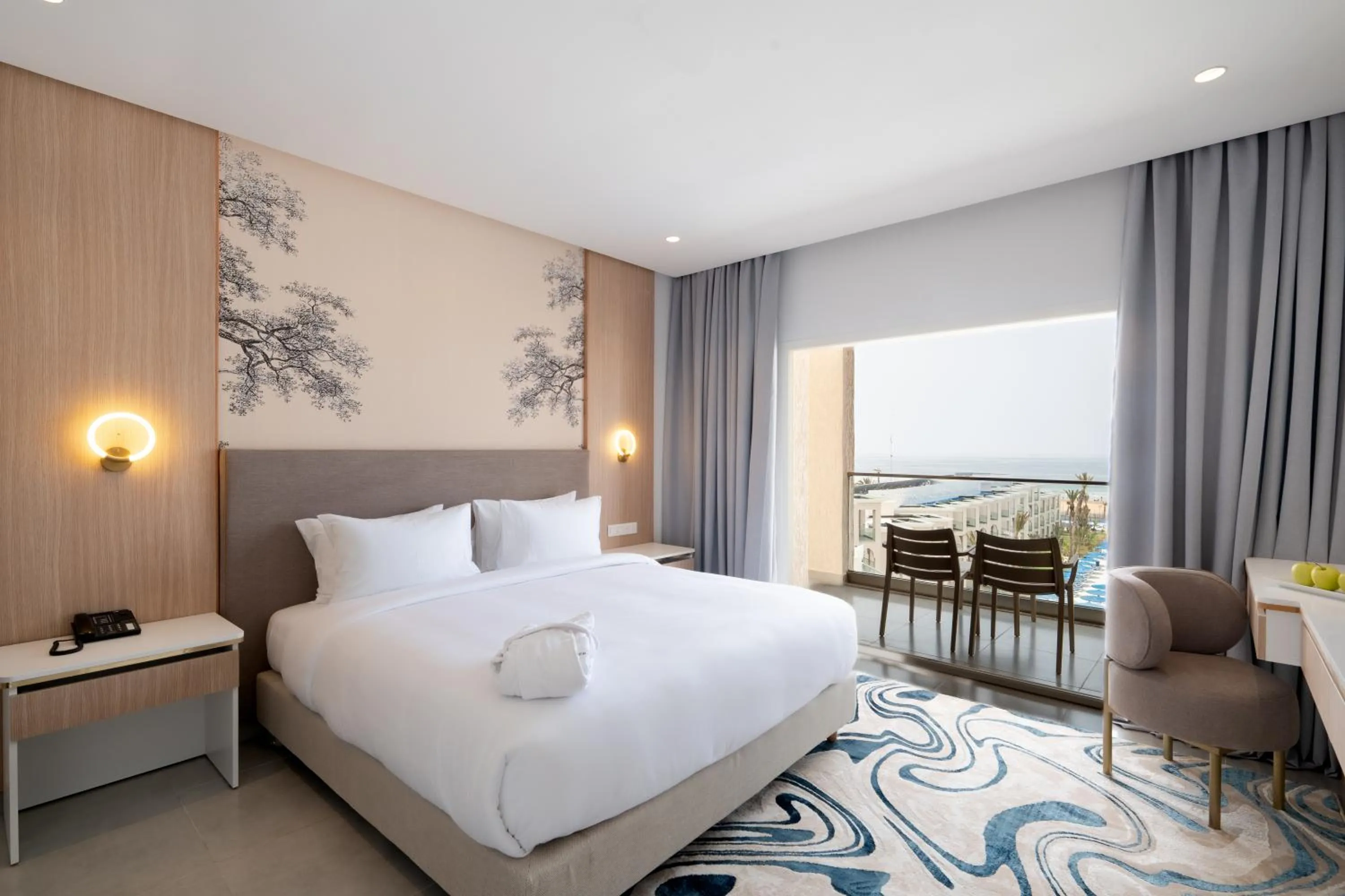 Bedroom, Bed in Pickalbatros Palais Des Roses - Agadir - All Inclusive