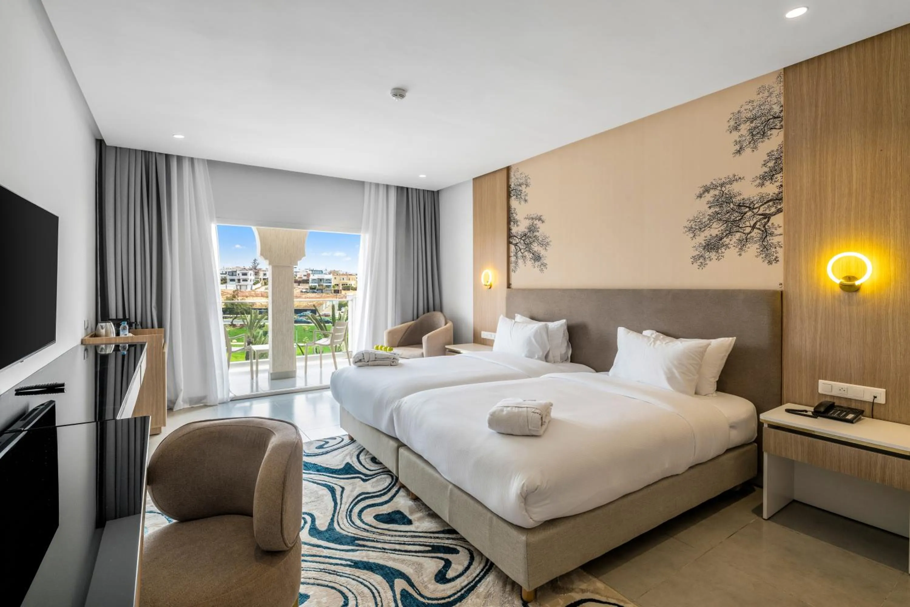 Bed in Pickalbatros Palais Des Roses - Agadir - All Inclusive