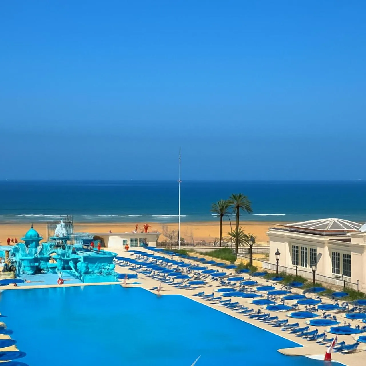 Day in Pickalbatros Palais Des Roses - Agadir - All Inclusive