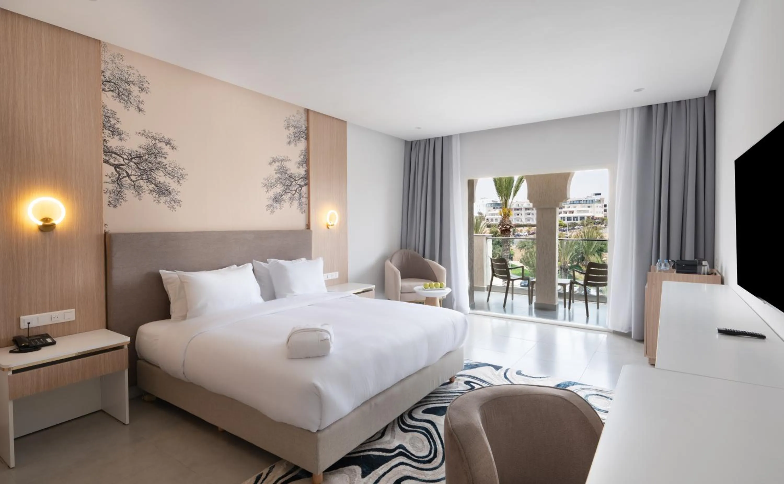 Bed in Pickalbatros Palais Des Roses - Agadir - All Inclusive