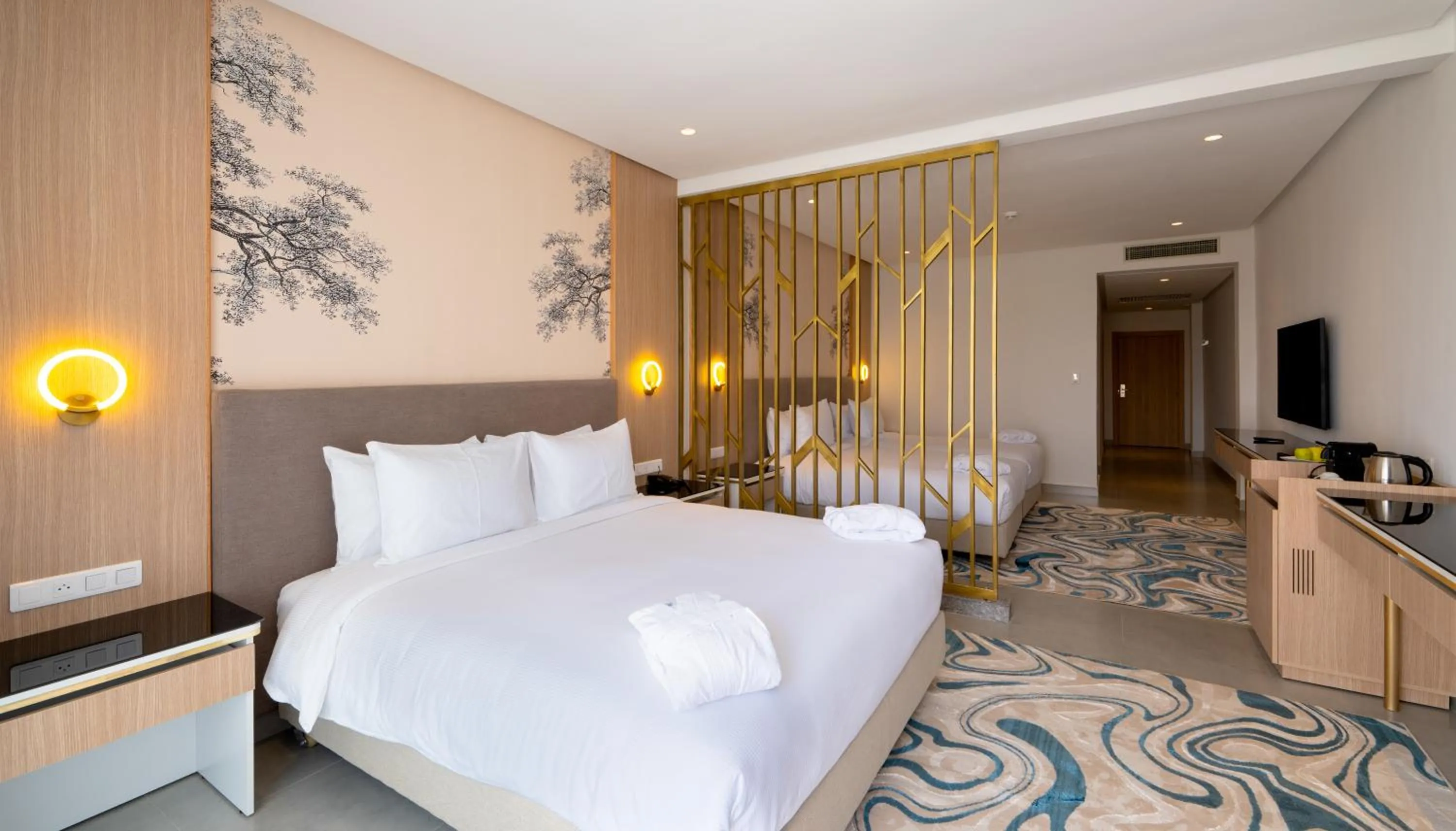 Bed in Pickalbatros Palais Des Roses - Agadir - All Inclusive